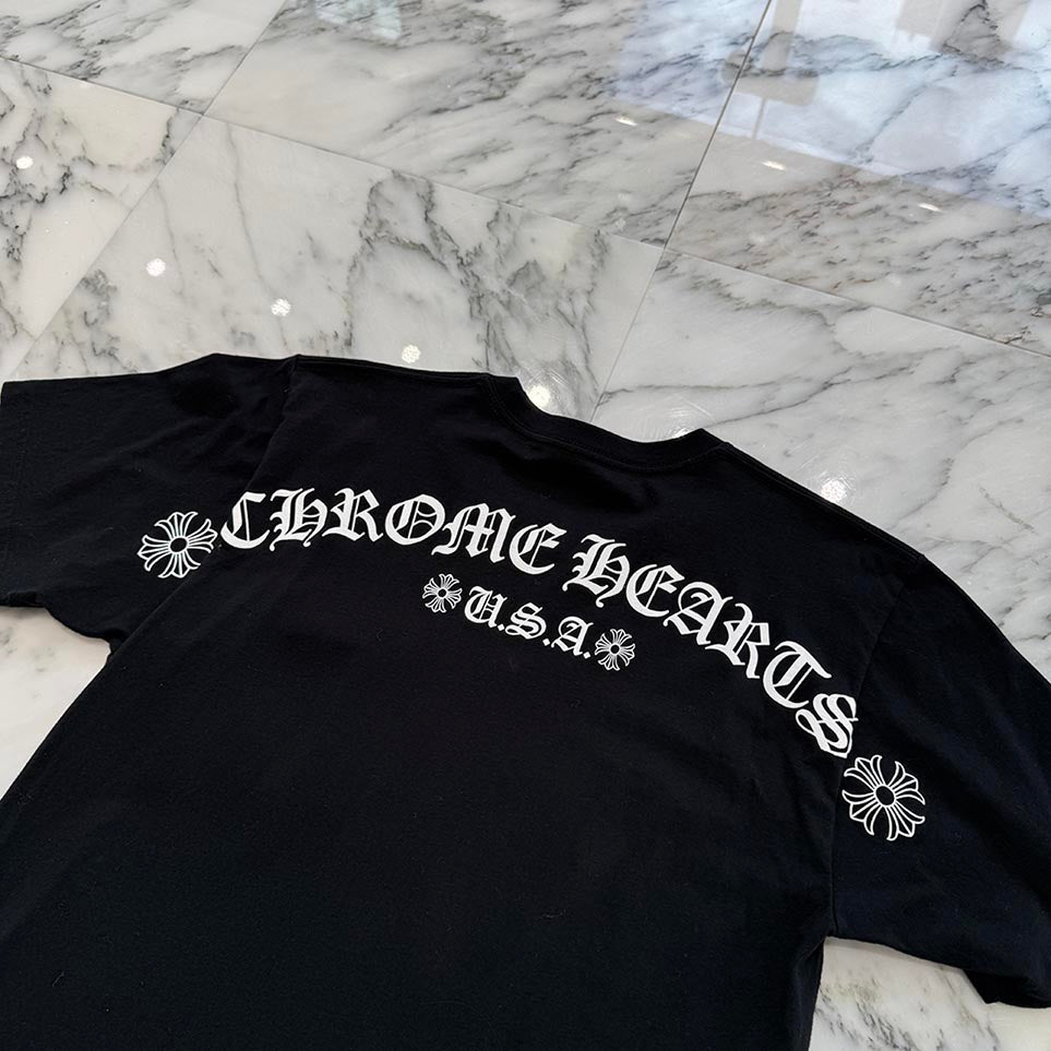 CHROME HEARTS Back Arch USA Logo Tee Size M クロムハーツ バックアーチ USA ロゴ Tシャツ サイズM