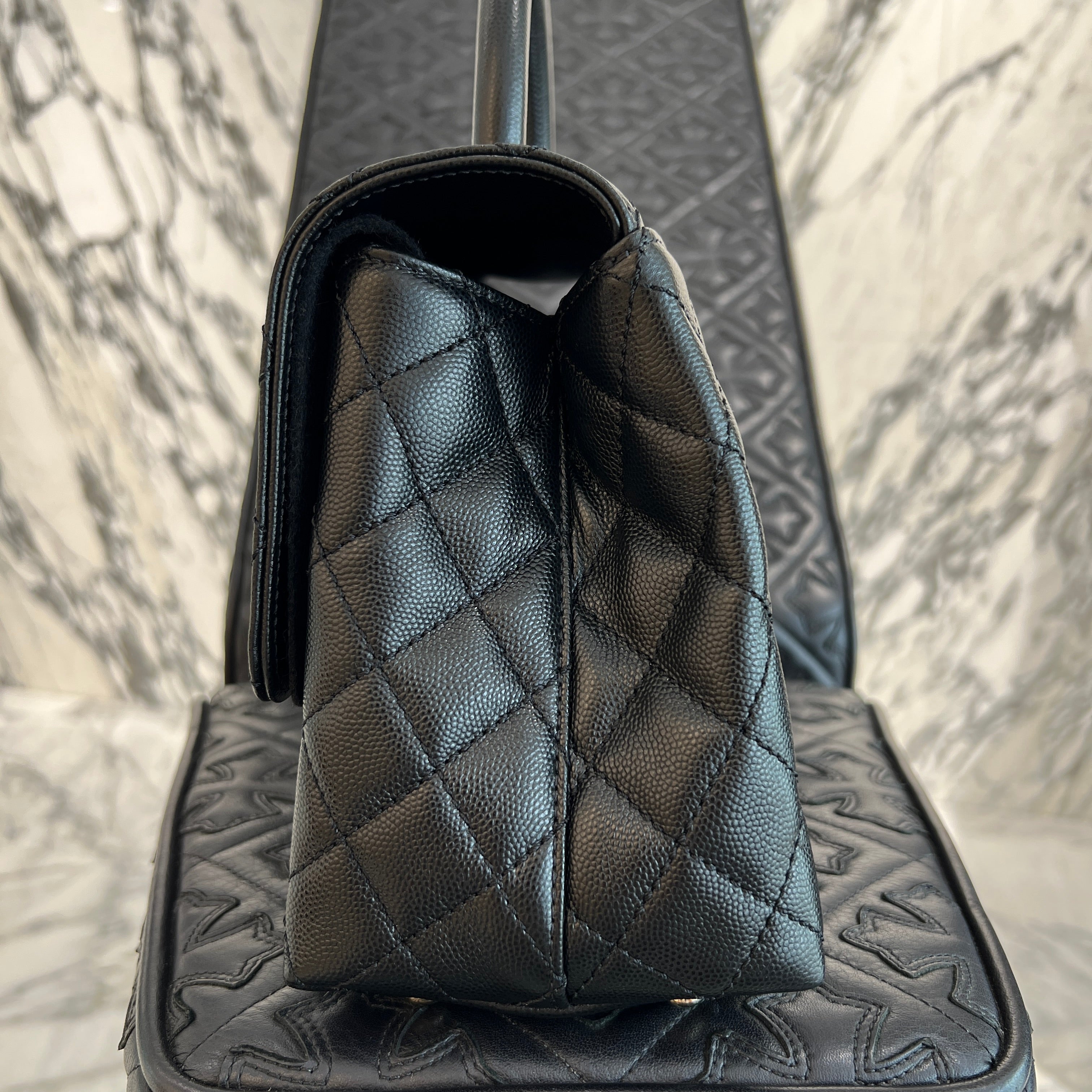 CHANEL 2023 Cruise Coco Handle 29 Leather Shoulder Bag A9290 B10382 94305 シャネル 2023P ココハンドル 29 レザーショルダーバッグ