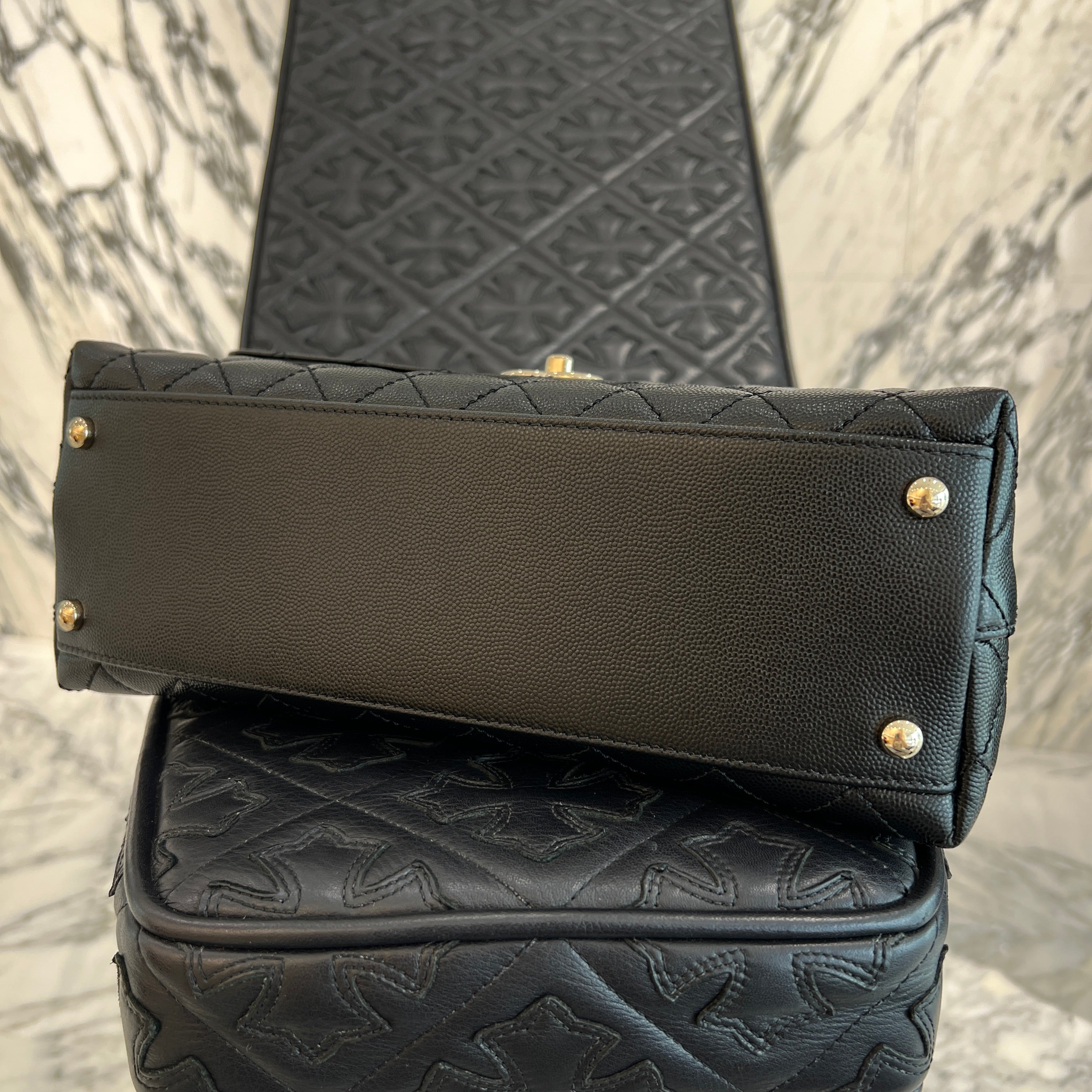 CHANEL 2023 Cruise Coco Handle 29 Leather Shoulder Bag A9290 B10382 94305 シャネル 2023P ココハンドル 29 レザーショルダーバッグ