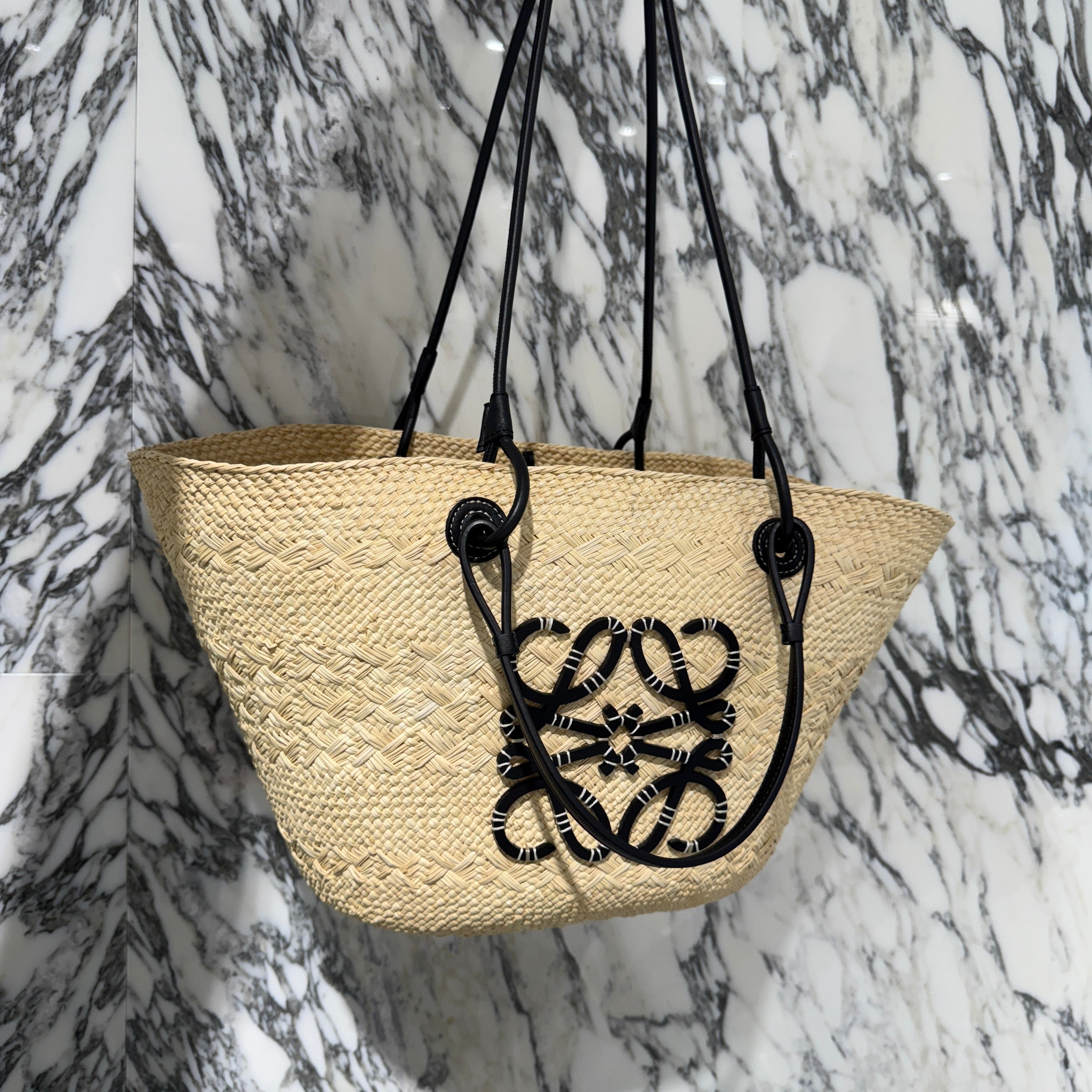 LOEWE 2020SS Anagram Basket Bag Medium A223T43X02 ロエベ アナグラム バスケットバッグ ミディアム