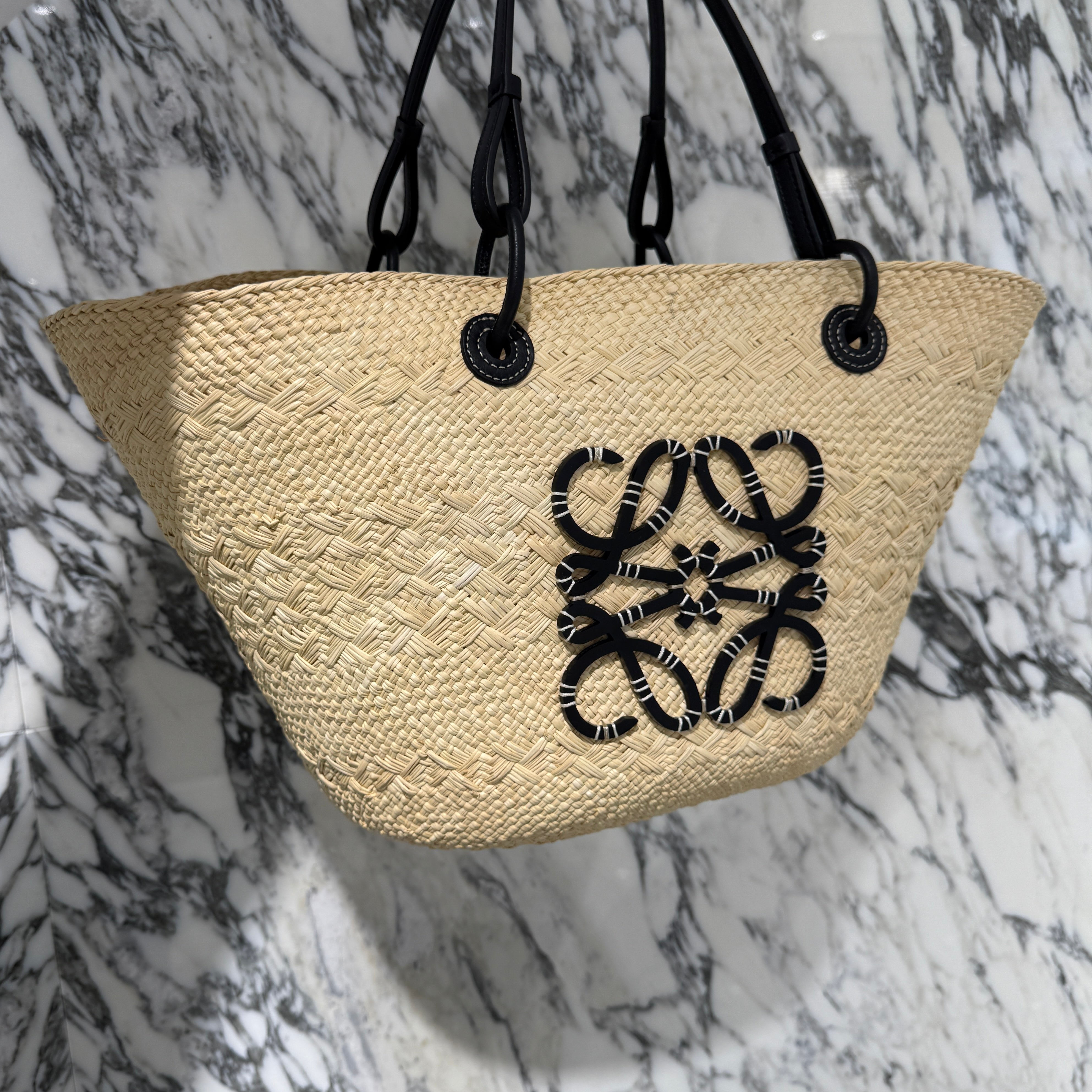 LOEWE 2020SS Anagram Basket Bag Medium A223T43X02 ロエベ
