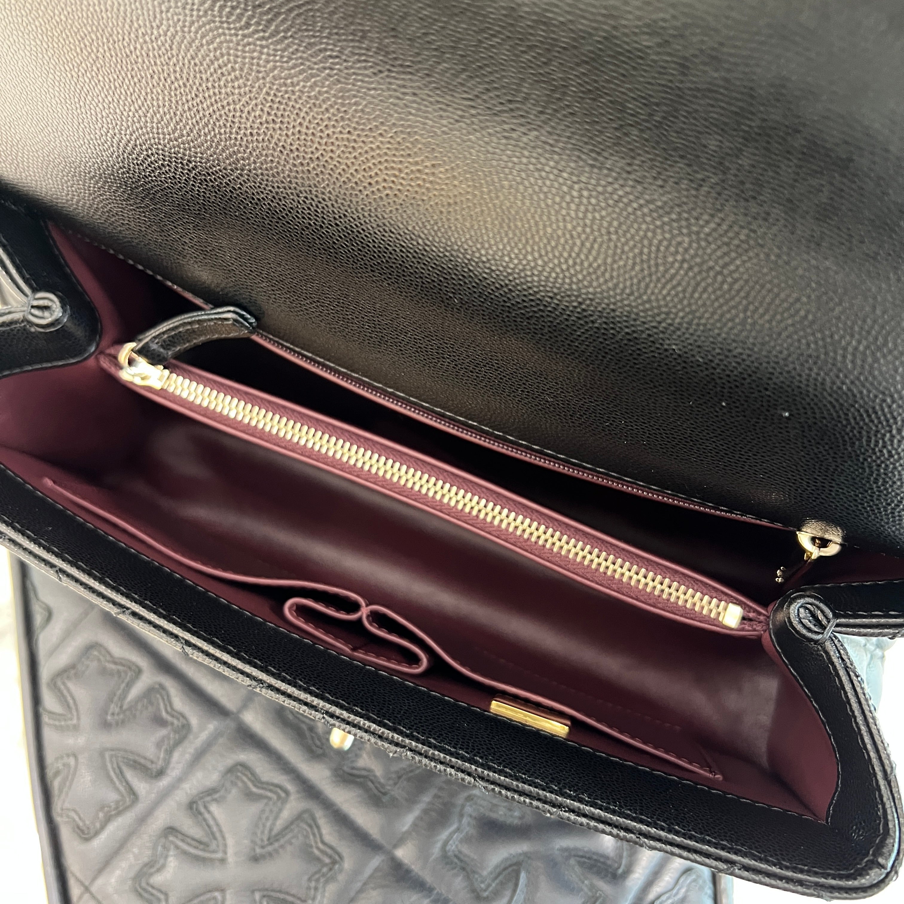 CHANEL 2023 Cruise Coco Handle 29 Leather Shoulder Bag A9290 B10382 94305 シャネル 2023P ココハンドル 29 レザーショルダーバッグ