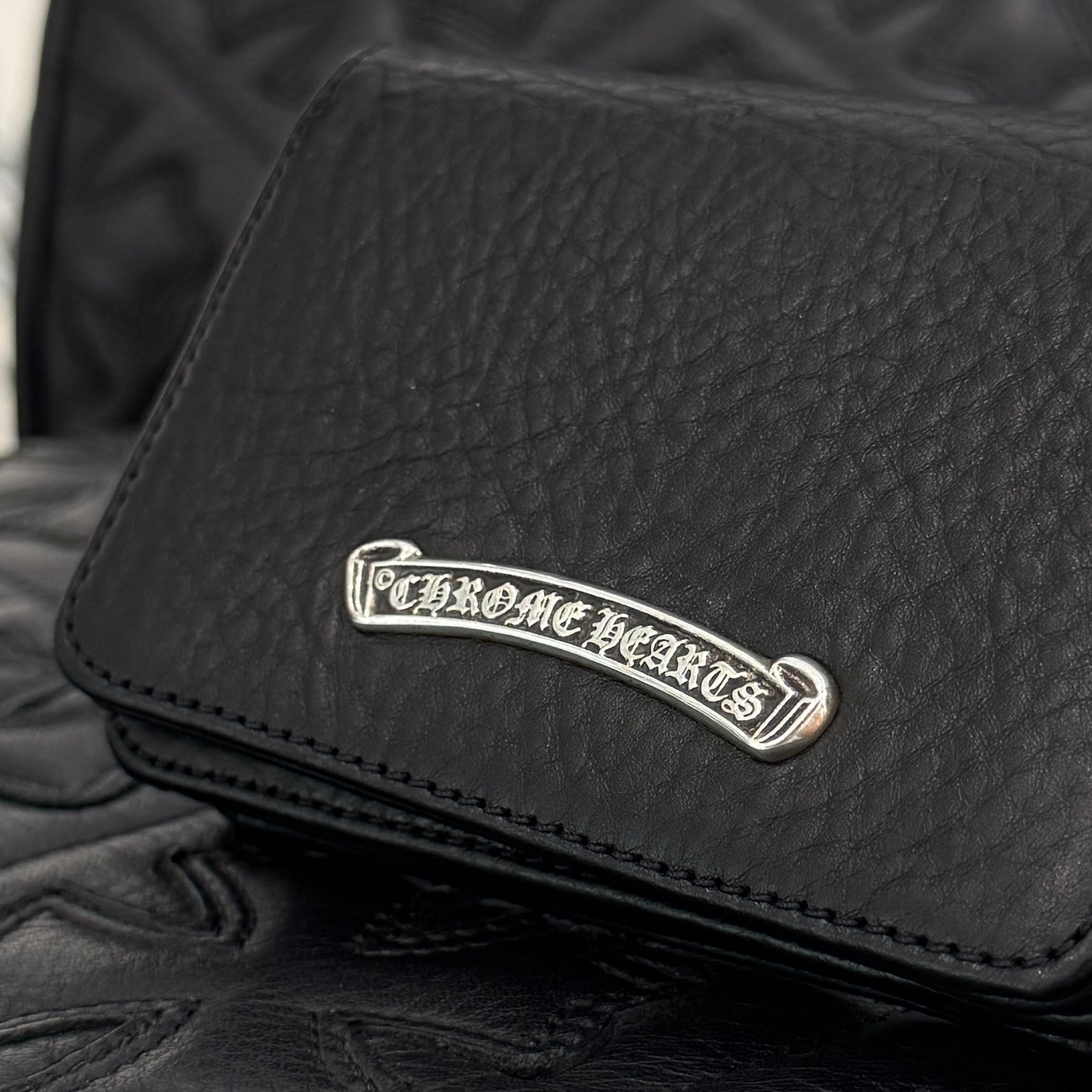 CHROME HEARTS Leather Card Case #2 クロムハーツ レザーカードケース #2
