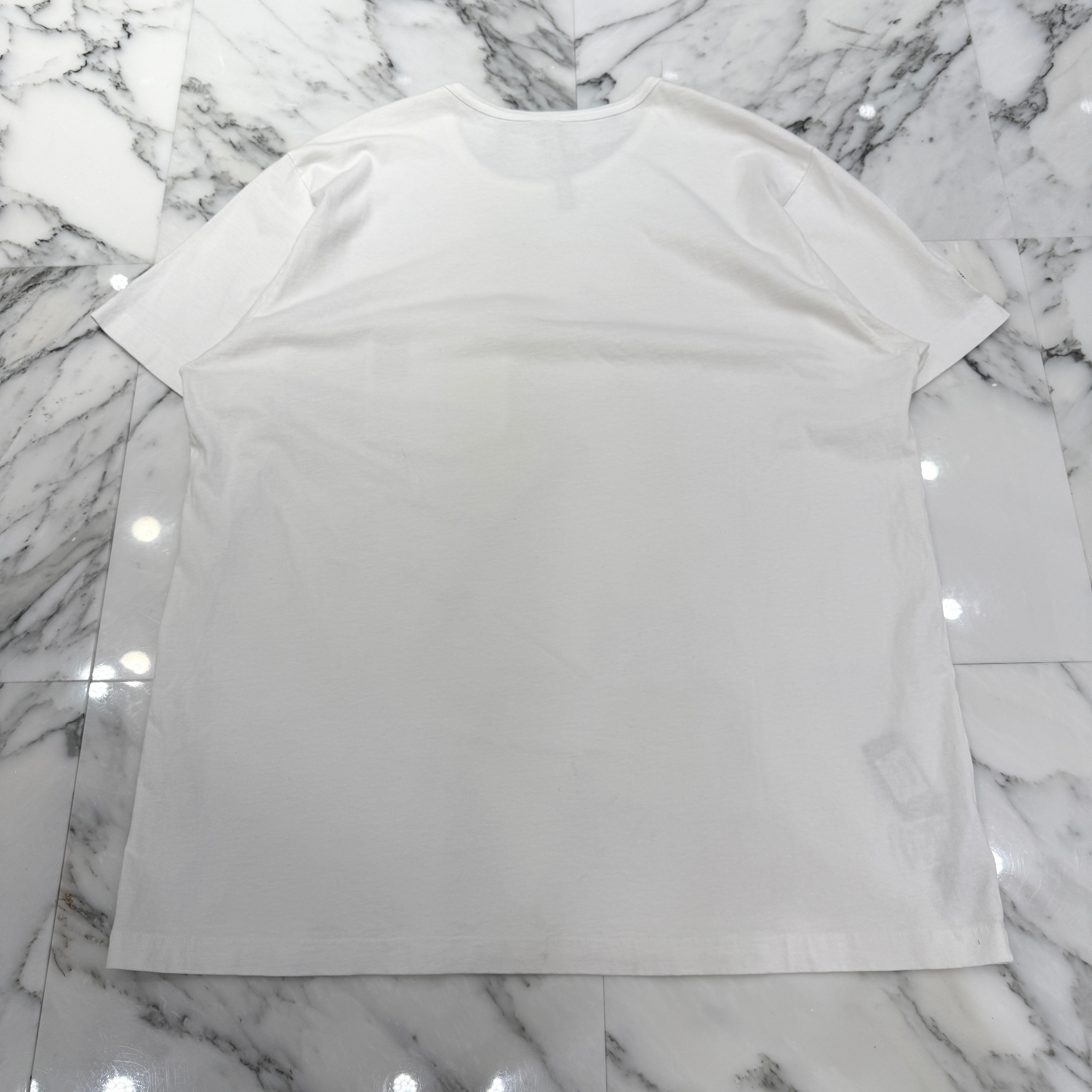 CHROME HEARTS Y NOT Vertical Logo Cross Embroidery Tee Size L クロムハーツ ワイノット バーティカルロゴ クロス刺繍 Tシャツ サイズL