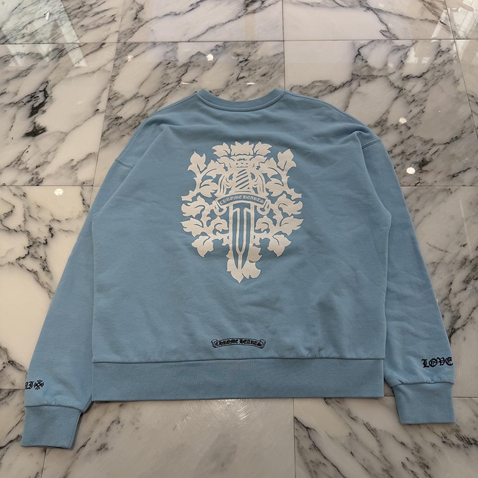 CHROME HEARTS MIAMI Limited Vine Dagger Print Sweatshirt Size S クロムハーツ マイアミ限定 ヴァインダガープリント スウェットシャツ サイズS