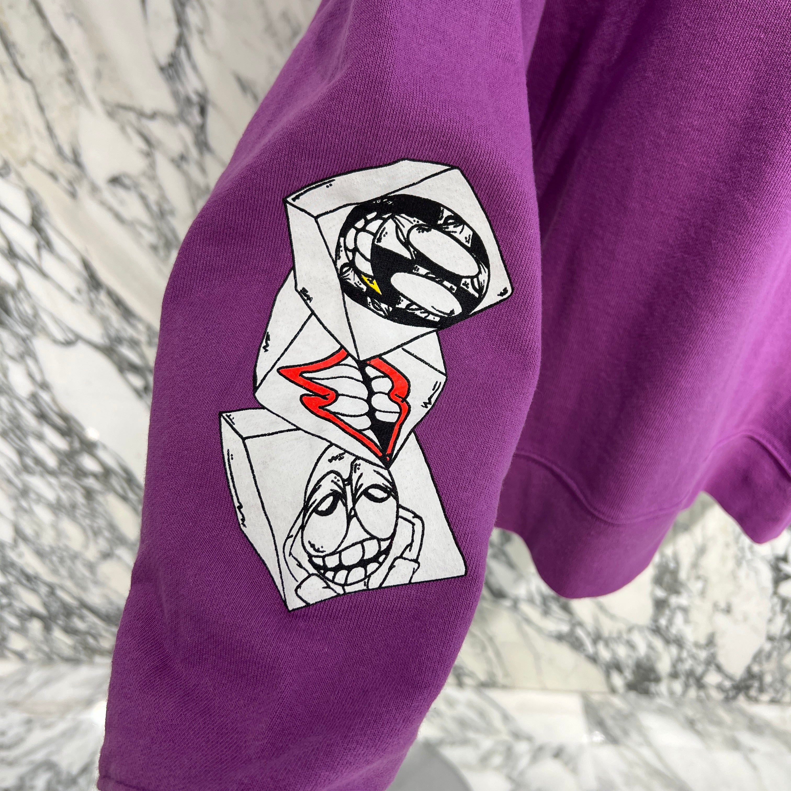 CHROME HEARTS × MATTY BOY 2024AW "I WANT MORE NOT LESS" Crew Neck Sweat Shirt Size XL クロムハーツ × マッティボーイ "アイウォントモアノットレス" クルーネックスウェットシャツ サイズXL