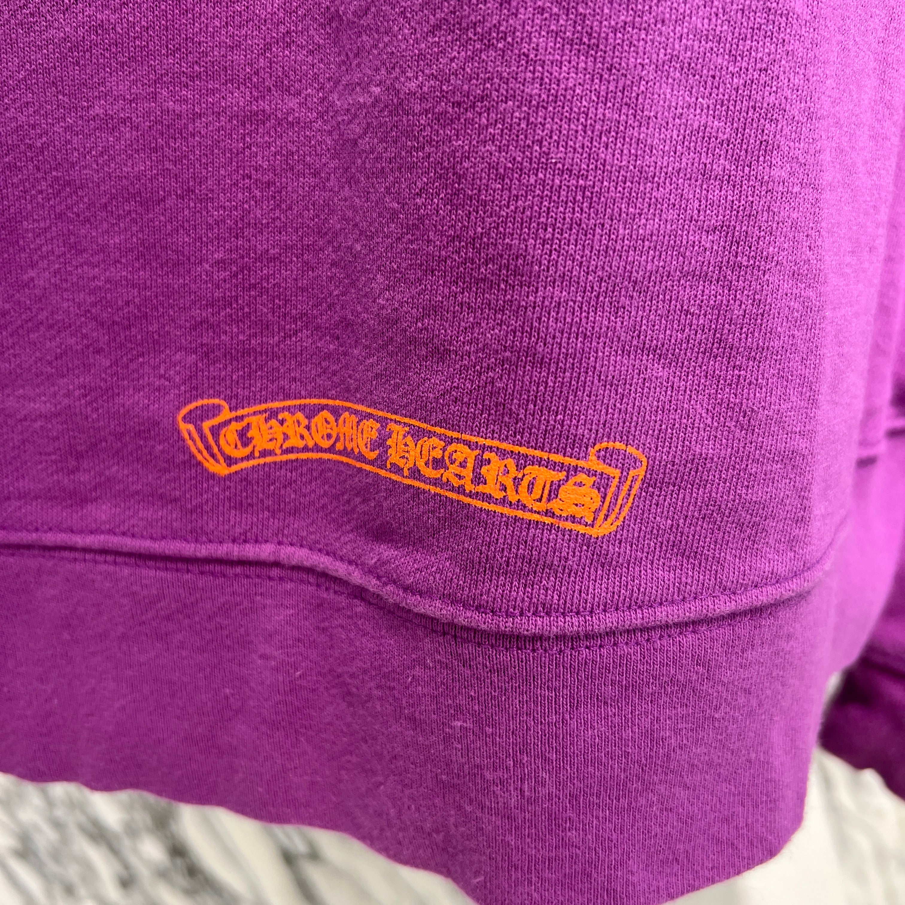 CHROME HEARTS × MATTY BOY 2024AW "I WANT MORE NOT LESS" Crew Neck Sweat Shirt Size XL クロムハーツ × マッティボーイ "アイウォントモアノットレス" クルーネックスウェットシャツ サイズXL