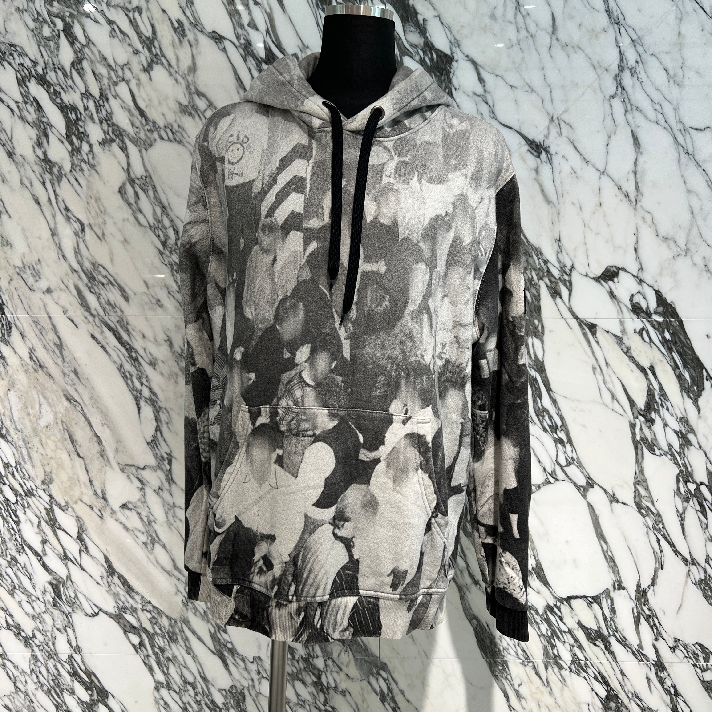 BURBERRY 2020AW Human Montage Hoodie 8025840 / 70 B Size M バーバリー ヒューマンモンタージュ パーカー サイズM