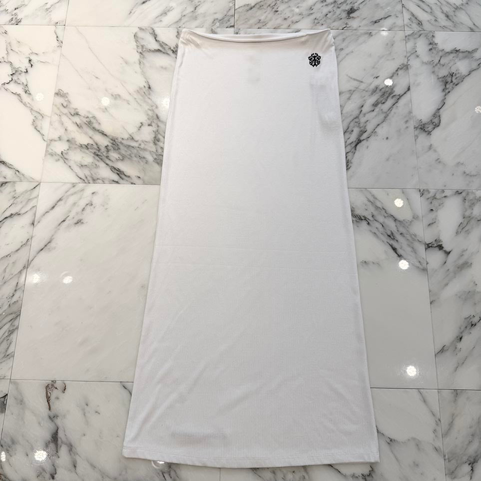 CHROME HEARTS YNOT Vine Dagger Embroidery Long Skirt Size S クロムハーツ ワイノット ヴァインダガー刺繍 ロングスカート サイズS