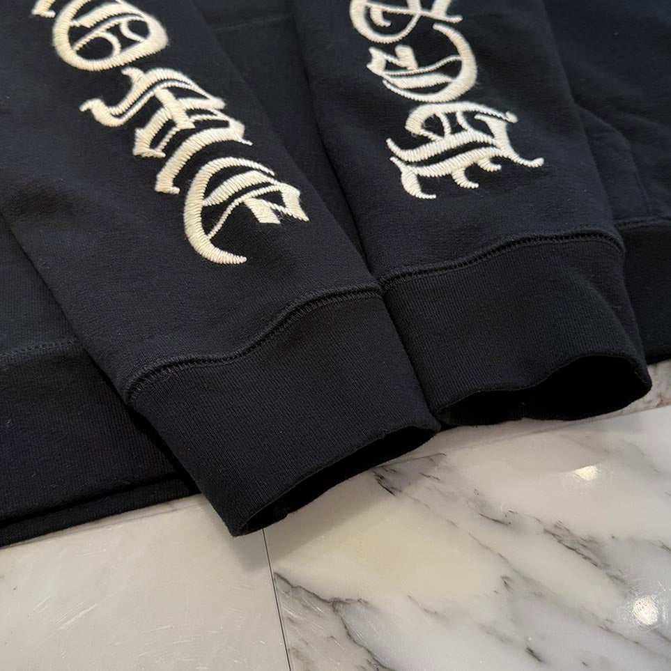 CHROME HEARTS Y NOT SLO RIDE Half Zip Sweat Shirt Size M クロムハーツ ワイノット スローライド ハーフジップ スウェットシャツ サイズM