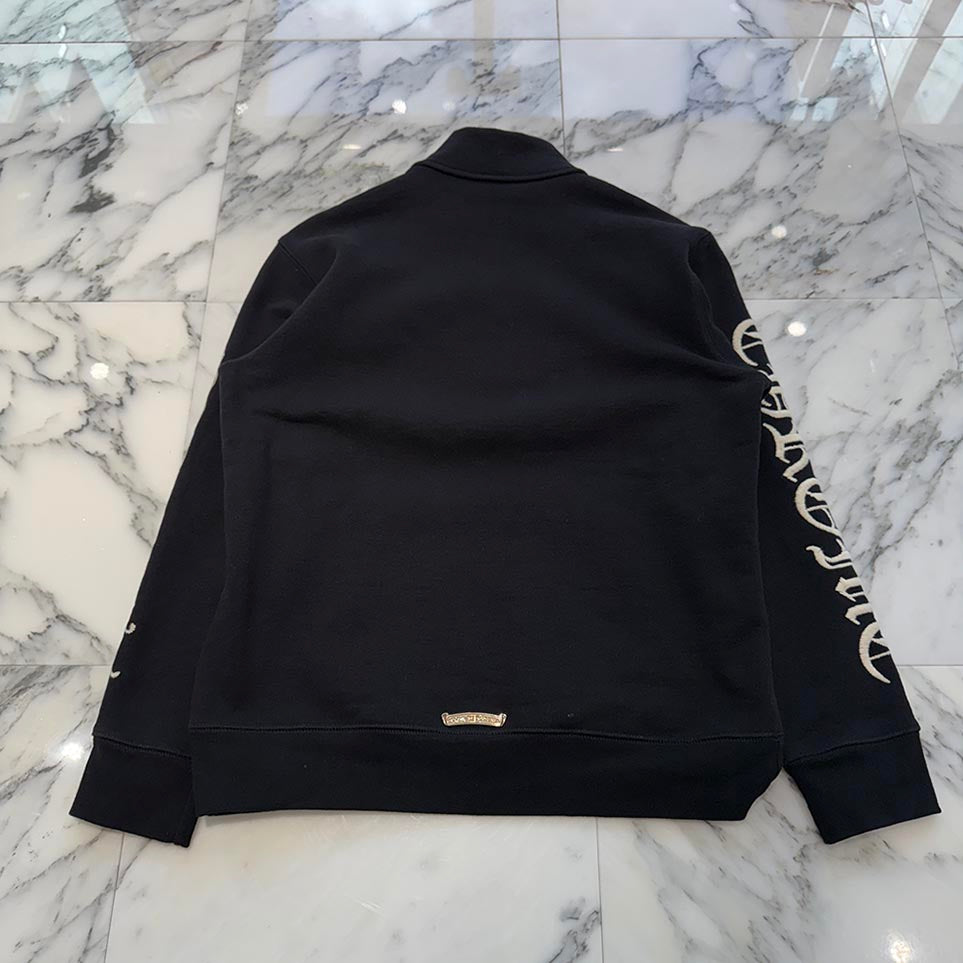 CHROME HEARTS Y NOT SLO RIDE Half Zip Sweat Shirt Size M クロムハーツ ワイノット スローライド ハーフジップ スウェットシャツ サイズM