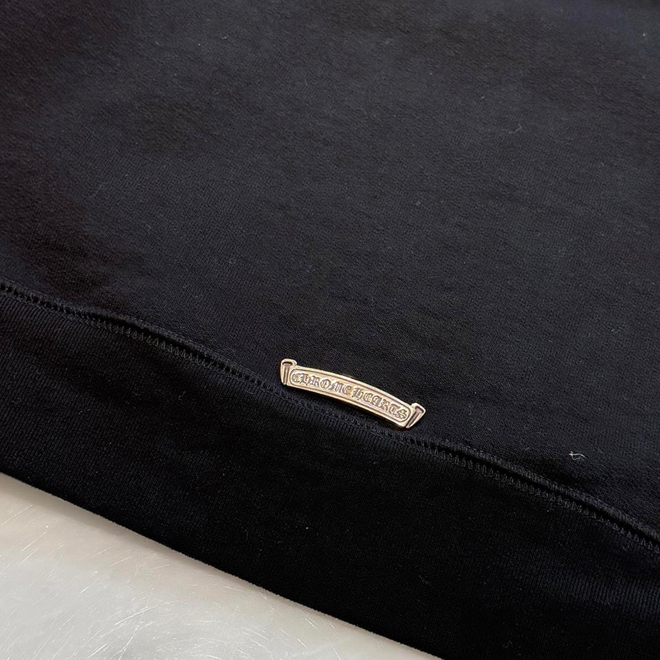 CHROME HEARTS Y NOT SLO RIDE Half Zip Sweat Shirt Size M クロムハーツ ワイノット スローライド ハーフジップ スウェットシャツ サイズM