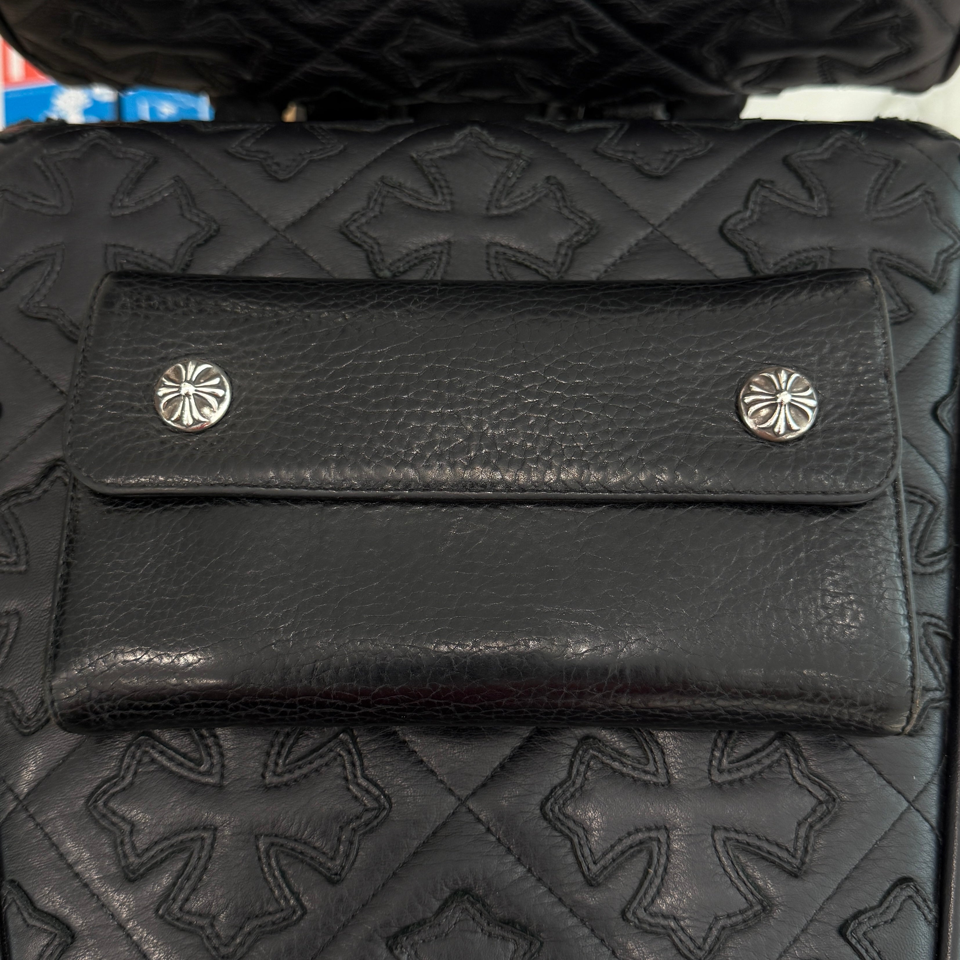 CHROME HEARTS Wave Cross Ball Wallet クロムハーツ ウェーブ クロスボール ウォレット