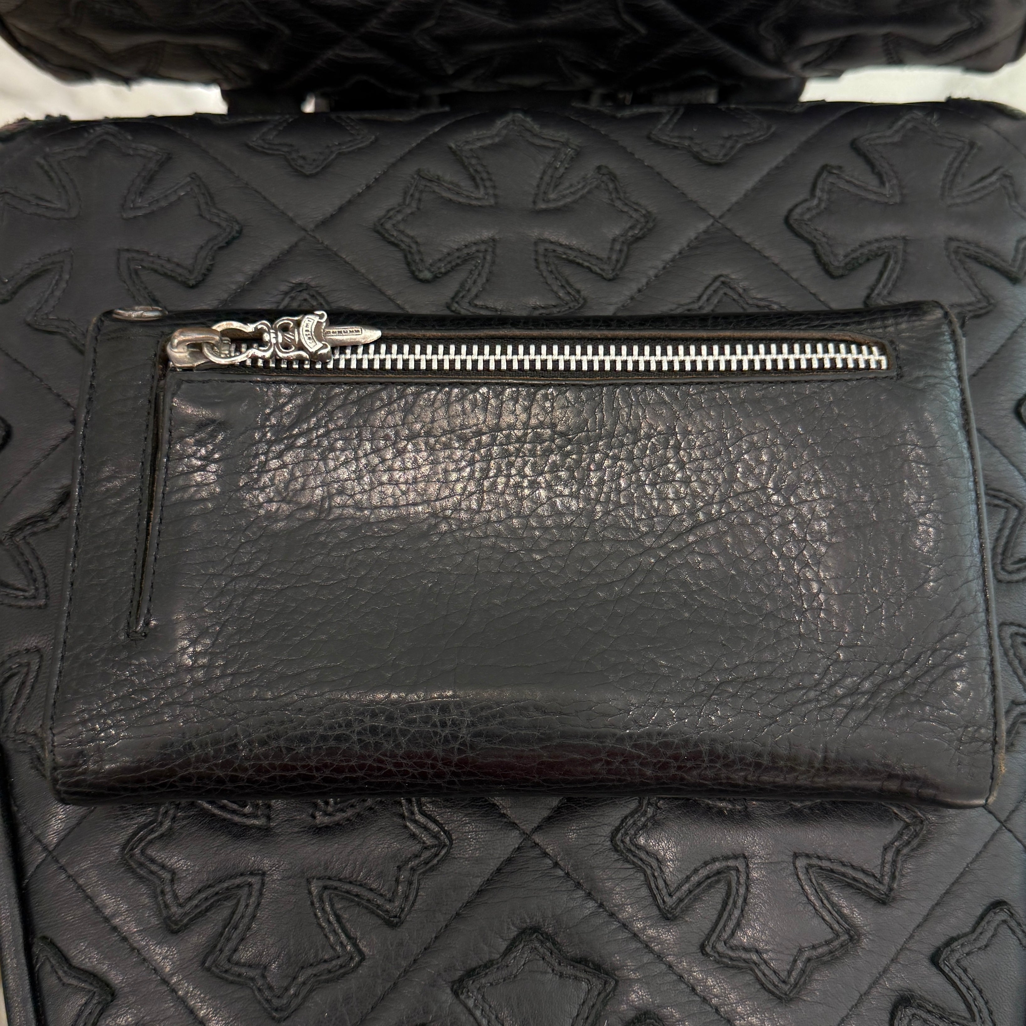 CHROME HEARTS Wave Cross Ball Wallet クロムハーツ ウェーブ クロスボール ウォレット