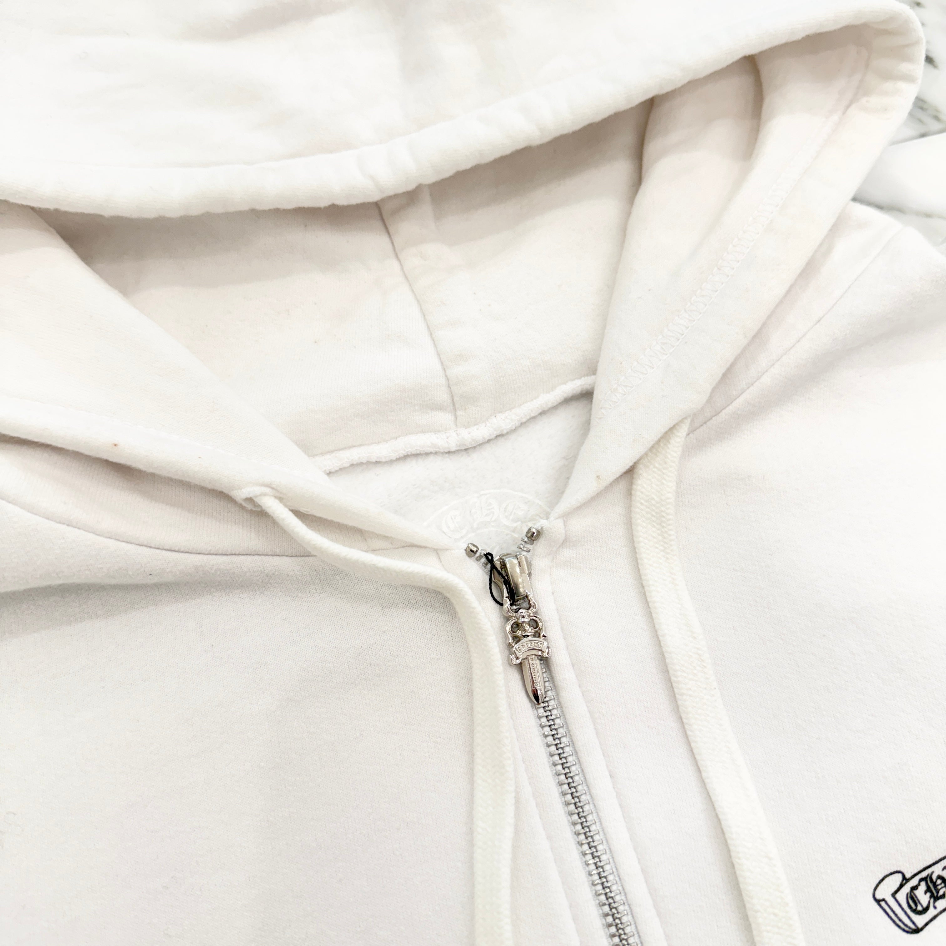 CHROME HEARTS × The Rolling Stones Lip & Tongue Zip Up Hoodie Size L クロムハーツ × ローリングストーンズ リップ&タン ジップアップフーディ サイズL