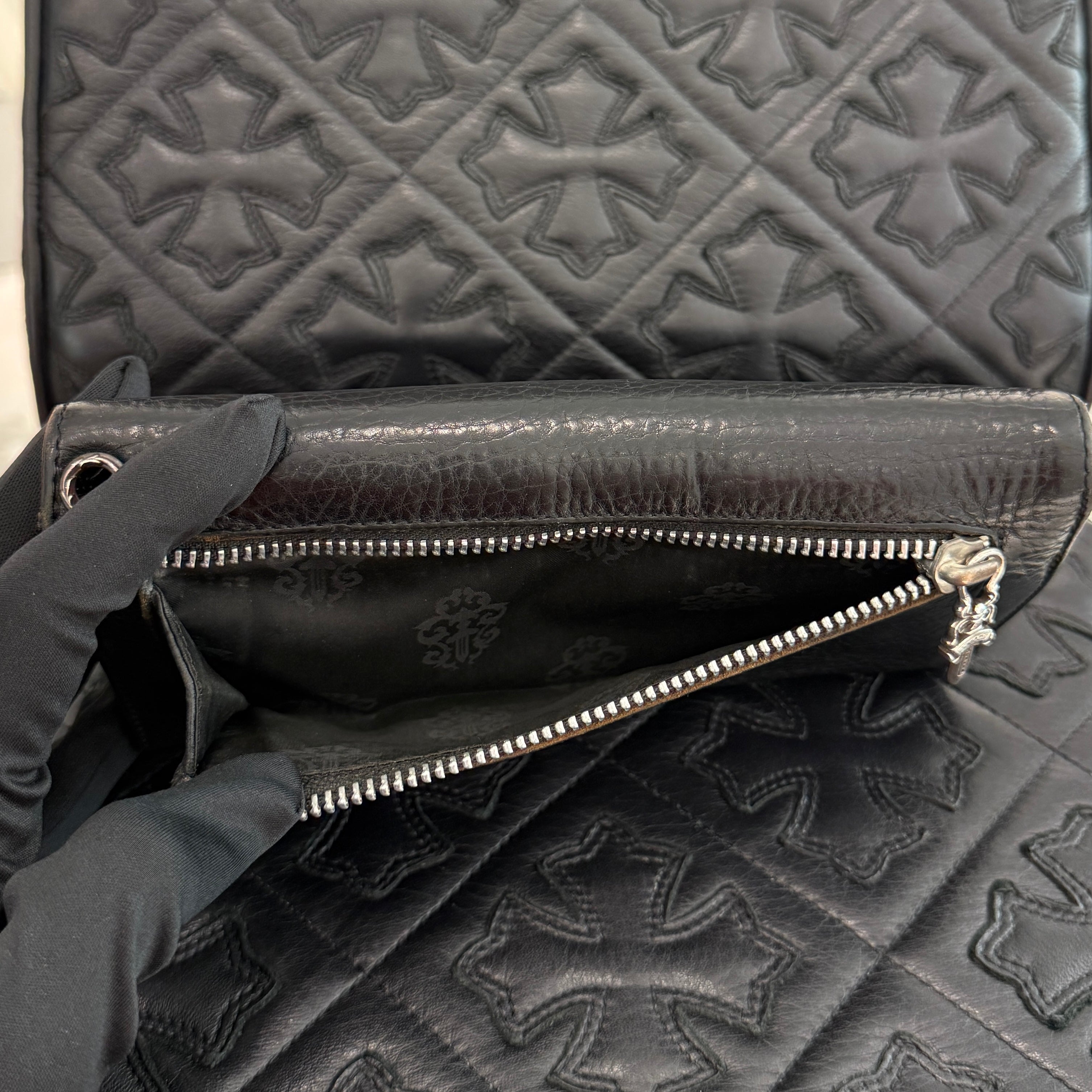 CHROME HEARTS Wave Cross Ball Wallet クロムハーツ ウェーブ クロスボール ウォレット