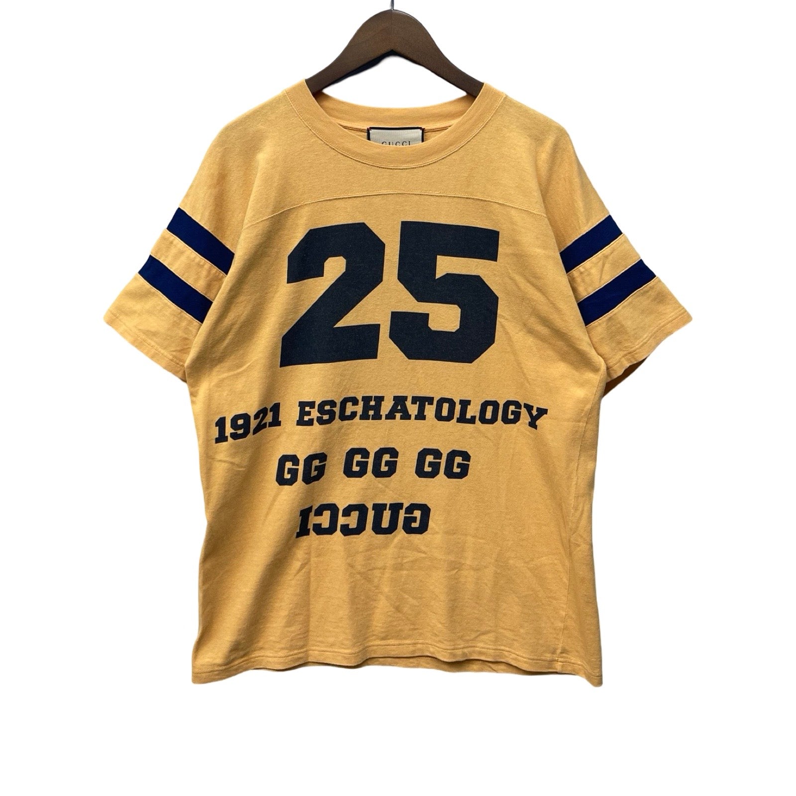 GUCCI 2021SS 25 Eschatology Graphic Print Oversized T-Shirt 660744 XJDKM Size XXS