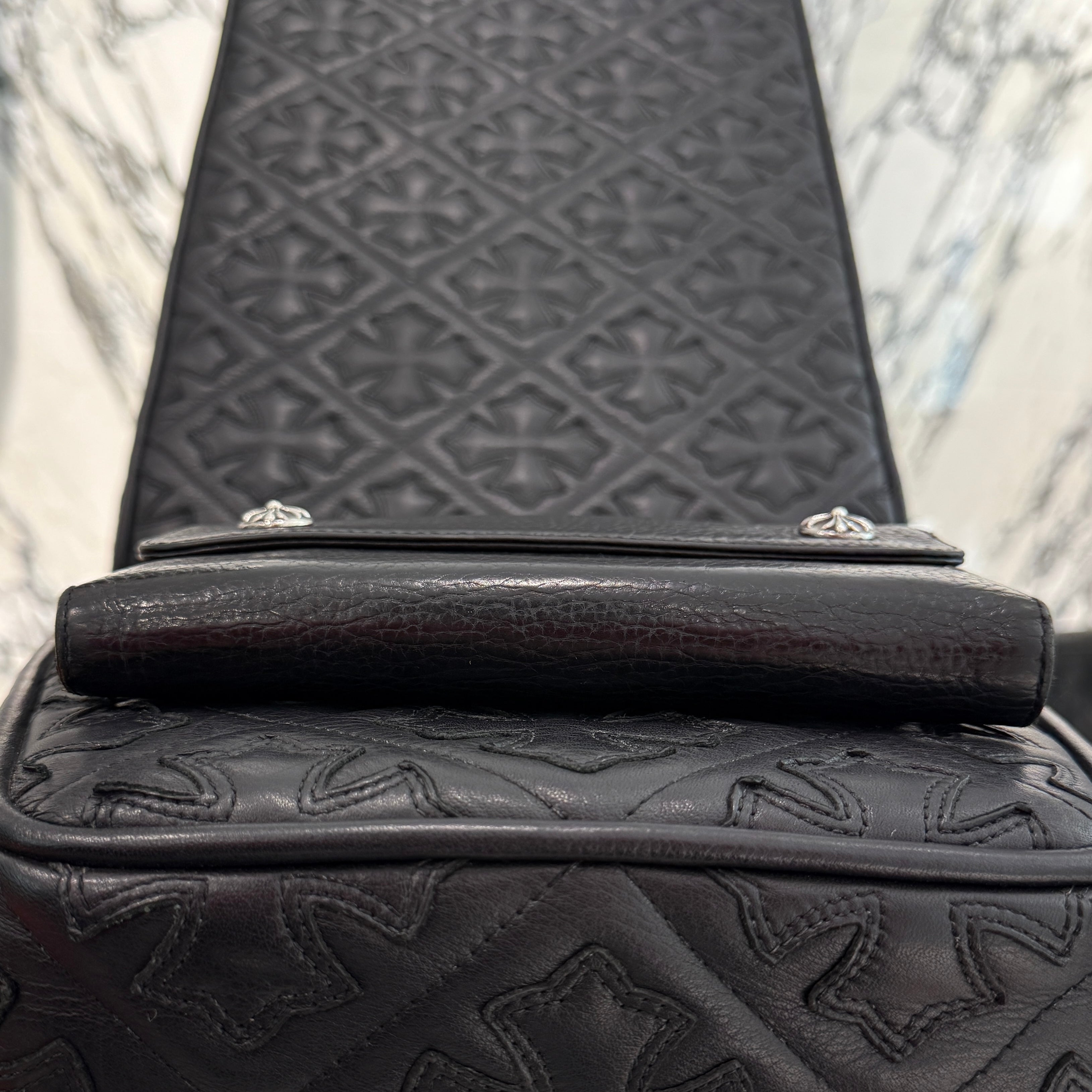 CHROME HEARTS Wave Cross Ball Wallet クロムハーツ ウェーブ クロスボール ウォレット