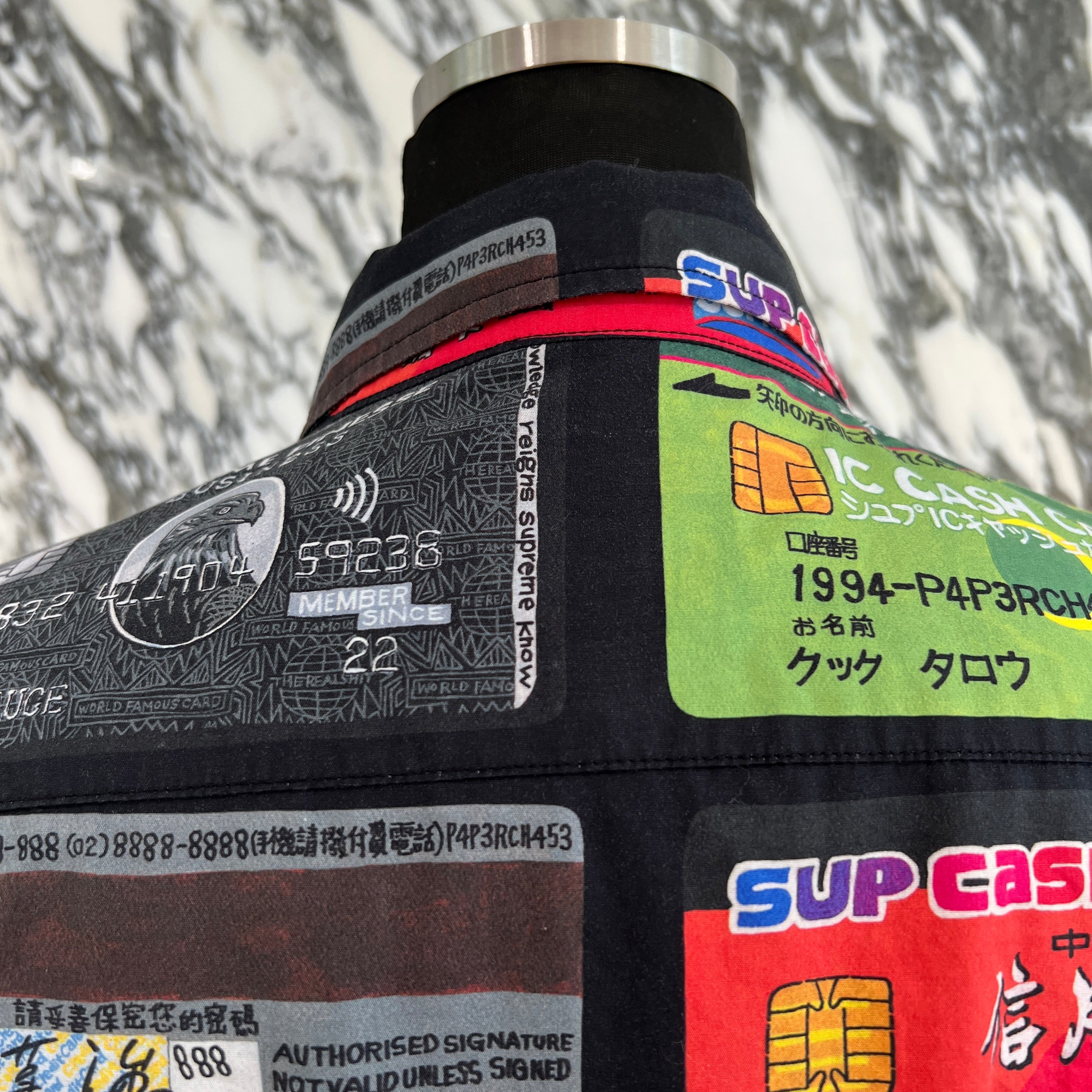 Supreme 2022SS Credit Cards Shirt Size L シュプリーム クレジットカード シャツ ブラウス サイズL