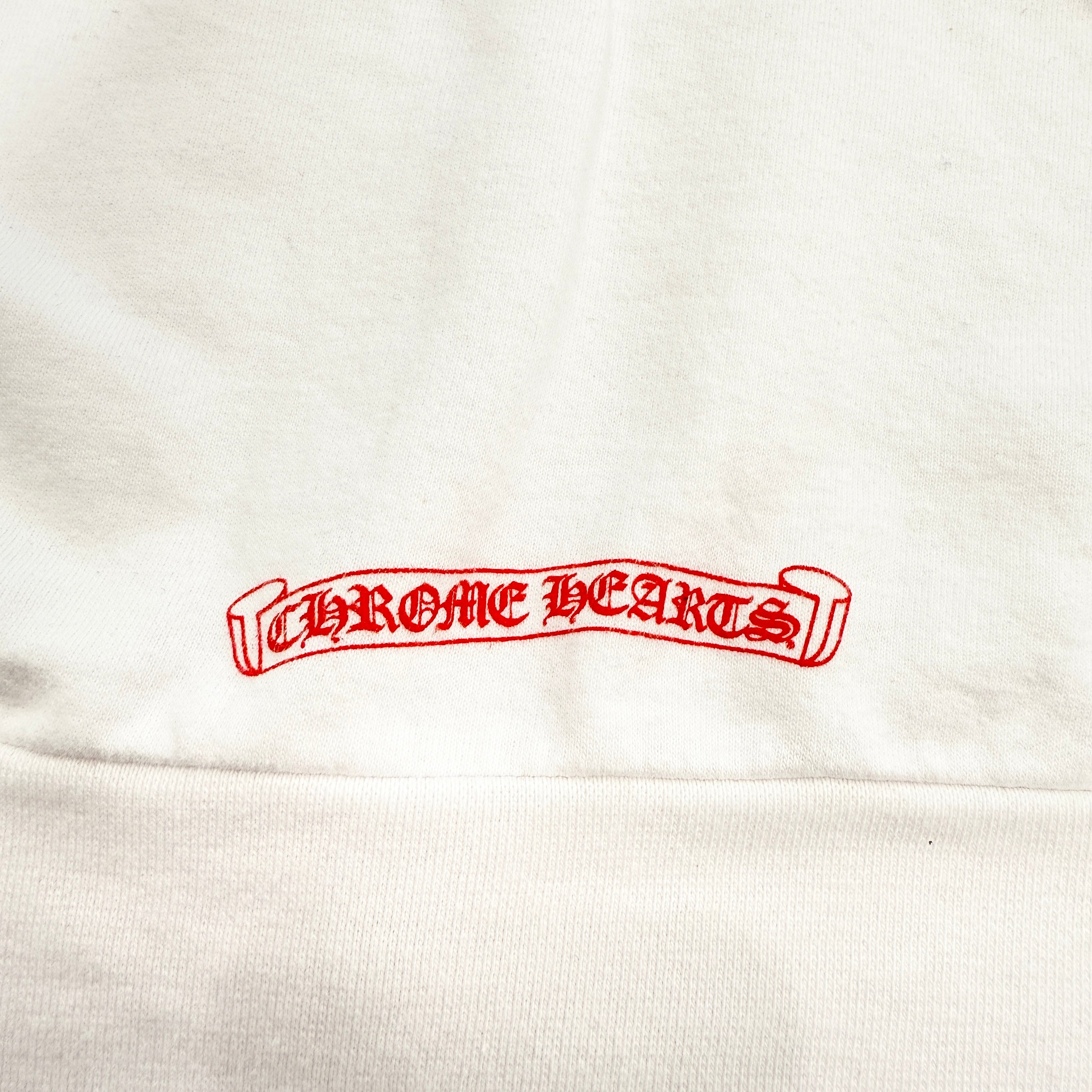 CHROME HEARTS × The Rolling Stones Lip & Tongue Zip Up Hoodie Size L クロムハーツ × ローリングストーンズ リップ&タン ジップアップフーディ サイズL