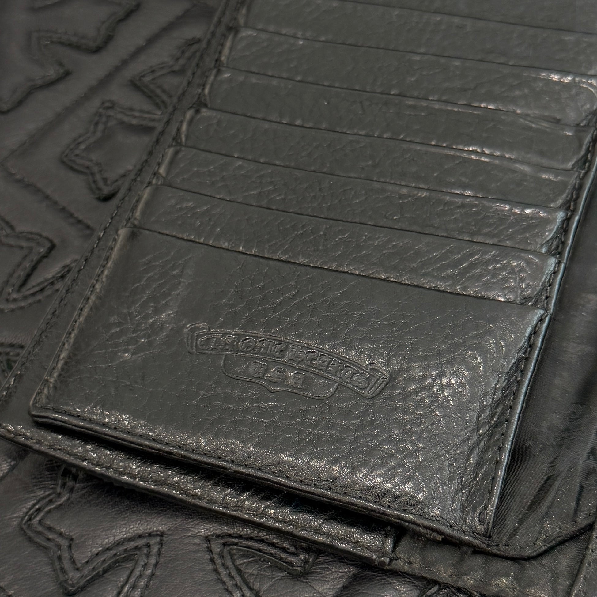CHROME HEARTS Wave Cross Ball Wallet クロムハーツ ウェーブ クロスボール ウォレット
