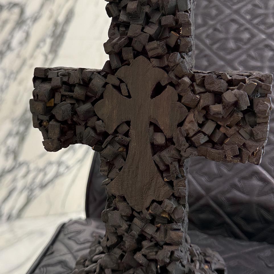 CHROME HEARTS CH Cross Ebony クロムハーツ CHクロス エボニー