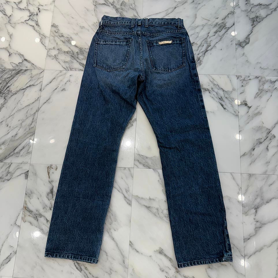 CHROME HEARTS Cross Ball Sweat Denim Pants Size 31 クロムハーツ クロスボール スウェット デニムパンツ サイズ31