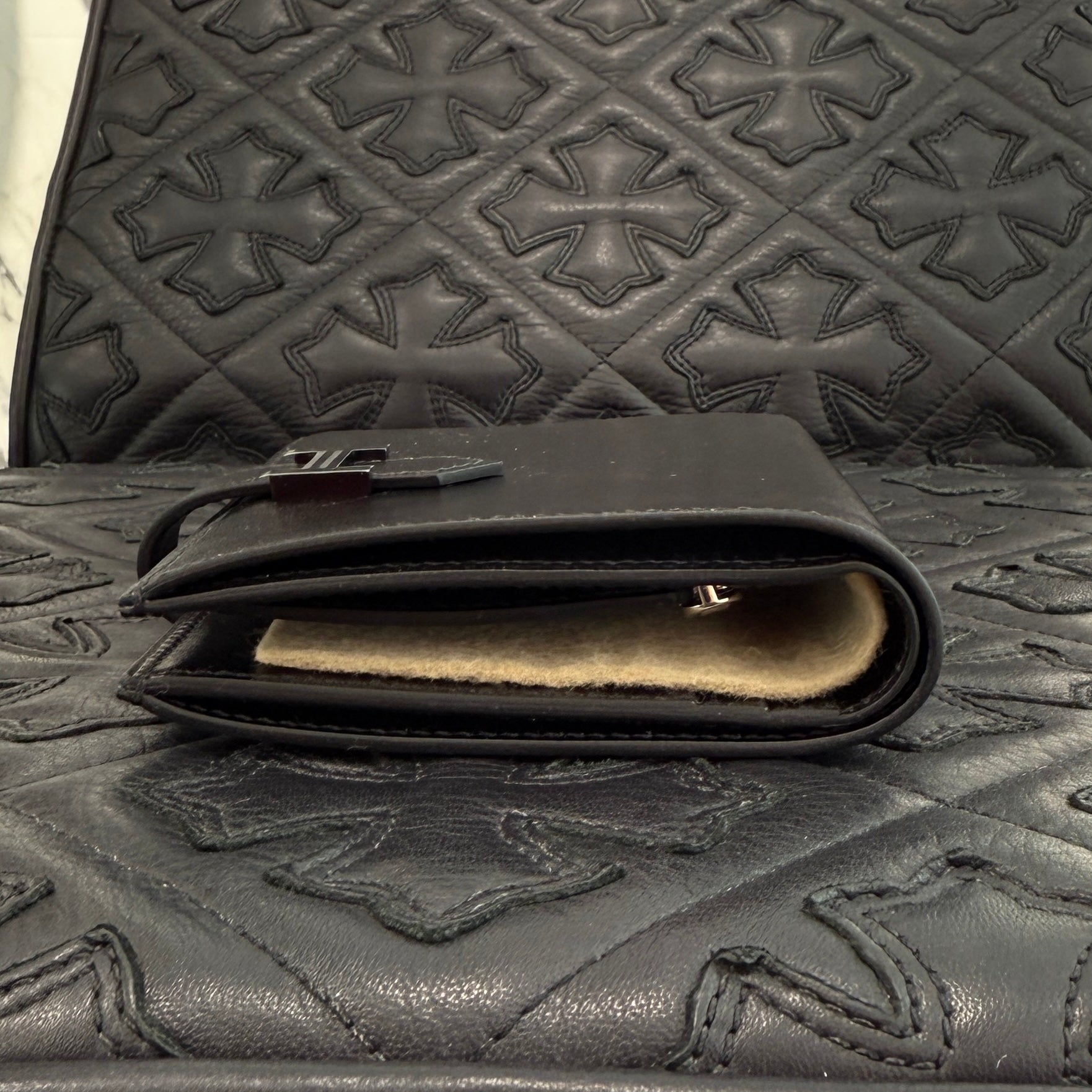 HERMES Bearn Compact Wallet "MONOCHROME" W刻印 エルメス ベアン コンパクト ウォレット "モノクローム" W刻印