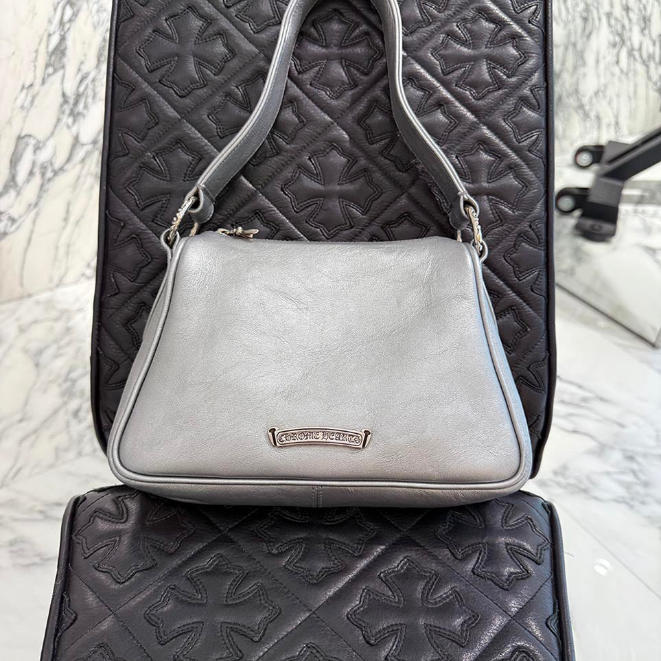 CHROME HEARTS CHICKEN NUGGET Small Leather Shoulder Bag クロムハーツ チキンナゲット スモールレザー ショルダーバッグ