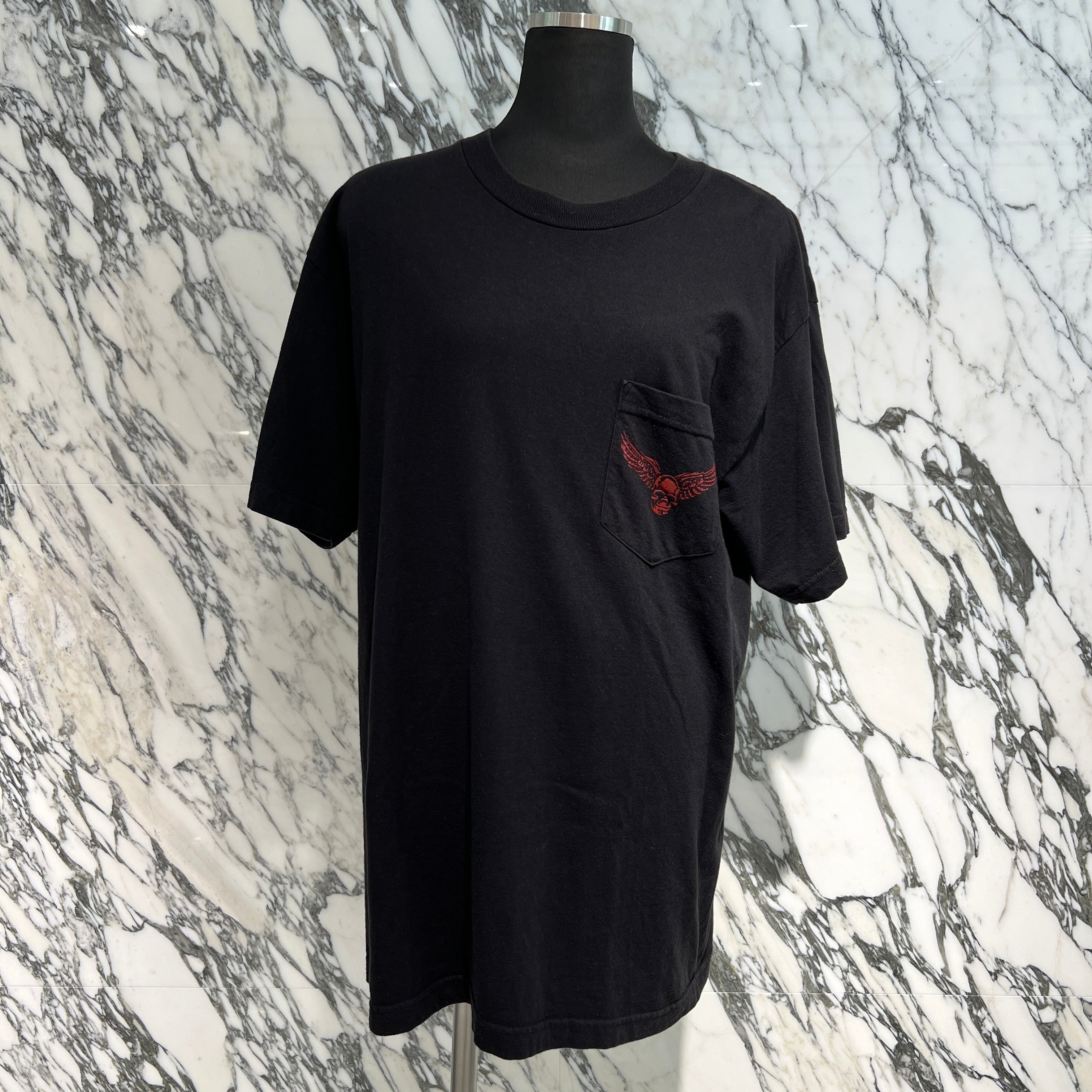 CHROME HEARTS Honolulu Limited JOE FOTI Skull Wing Tee Size L