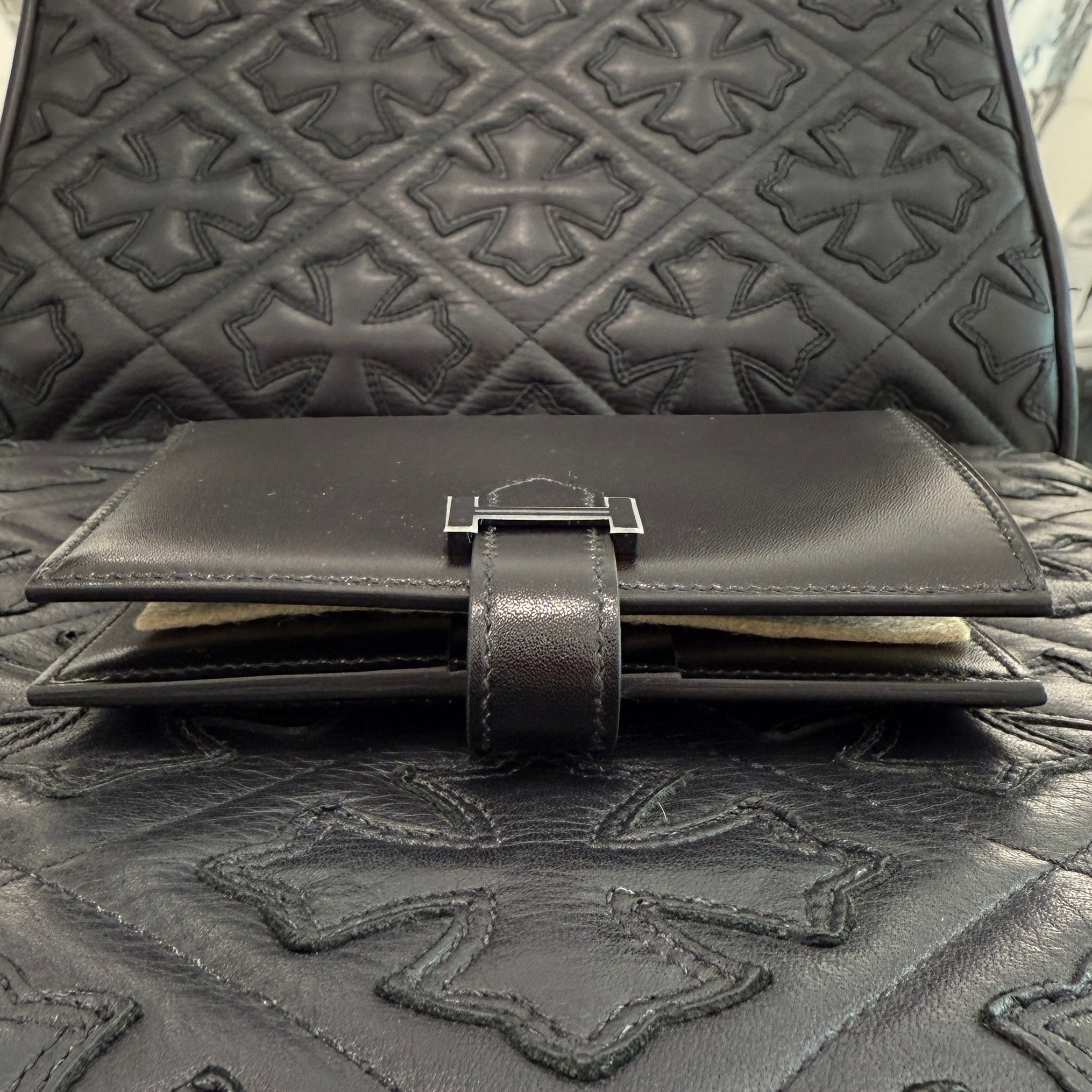 HERMES Bearn Compact Wallet "MONOCHROME" W刻印 エルメス ベアン コンパクト ウォレット "モノクローム" W刻印