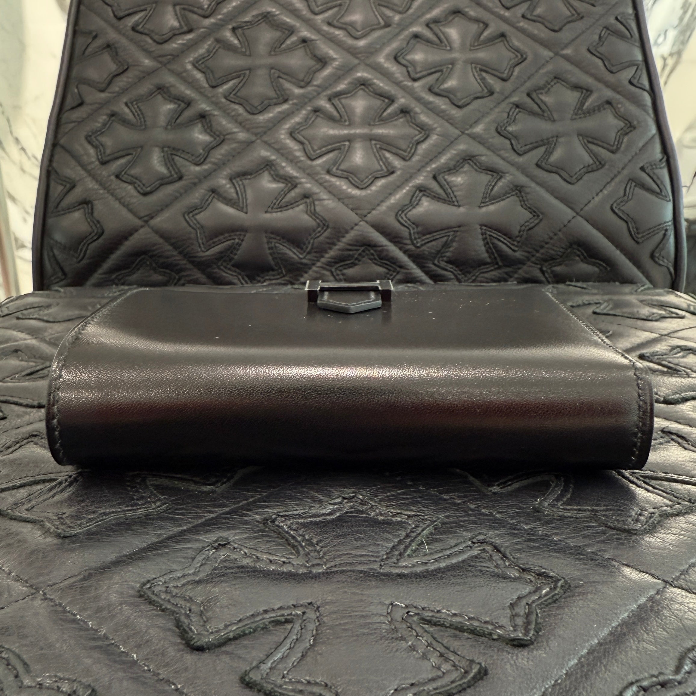 HERMES Bearn Compact Wallet "MONOCHROME" W刻印 エルメス ベアン コンパクト ウォレット "モノクローム" W刻印