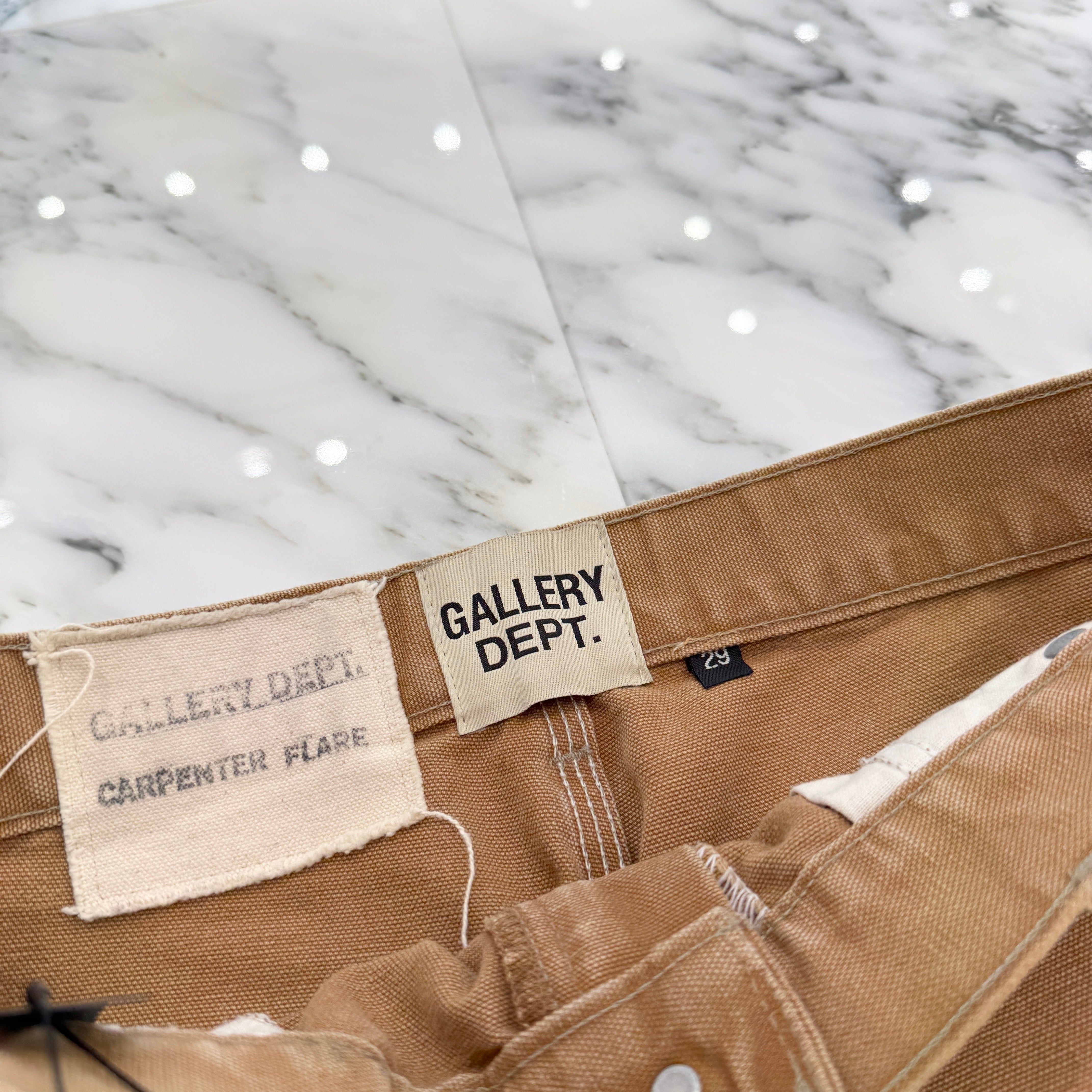 GALLERY DEPT. Carhartt Body Carpenter LA Flare Pants Size 29 ギャラリーデプト カーハートボディ カーペンター LAフレア パンツ サイズ29