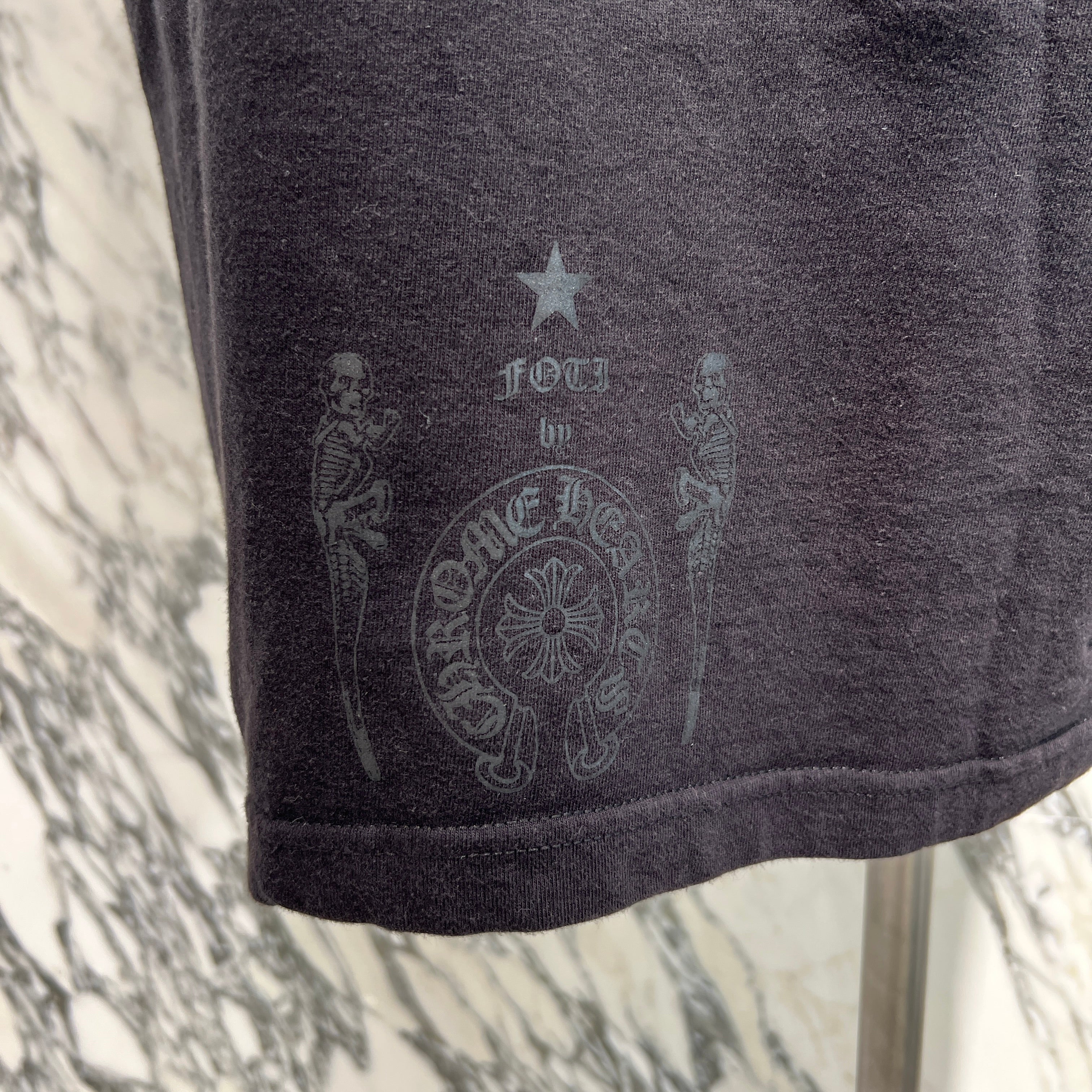 CHROME HEARTS Honolulu Limited JOE FOTI Skull Wing Tee Size L クロムハーツ ホノルル限定 ジョーフォティ スカルウィング Tシャツ サイズL