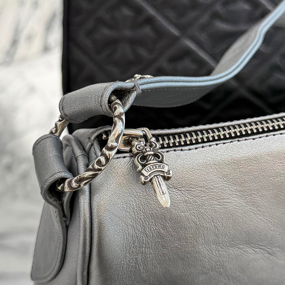 CHROME HEARTS CHICKEN NUGGET Small Leather Shoulder Bag クロムハーツ チキンナゲット スモールレザー ショルダーバッグ