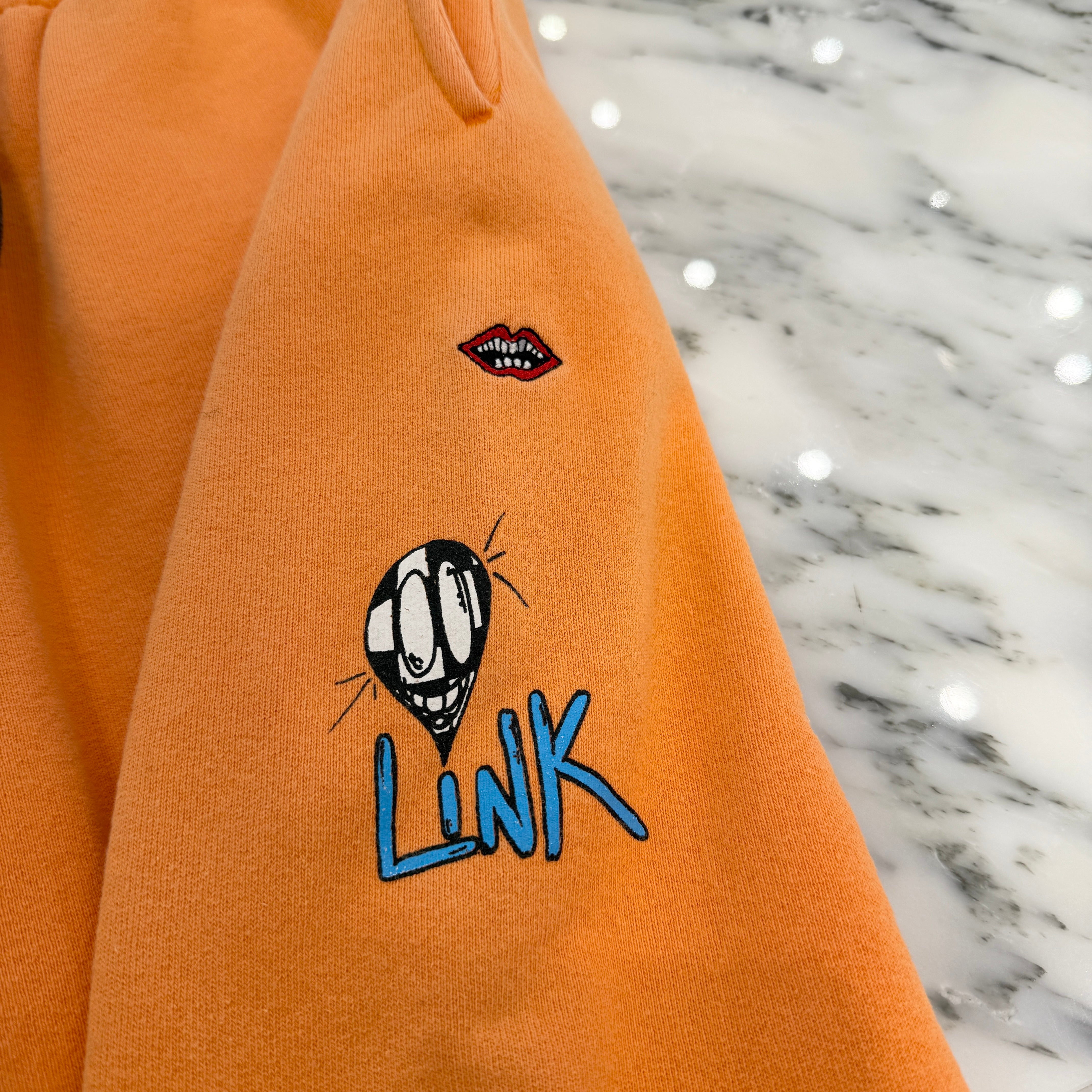 CHROME HEARTS × MATTY BOY 2021SS PPO LINK BUILD Sweat Long Pants Size L クロムハーツ × マッティボーイ リンクビルド スウェットロングパンツ サイズL