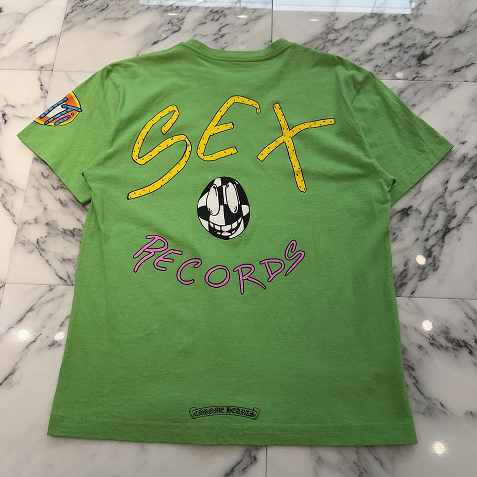 CHROME HEARTS × MATTY BOY 2021AW PPO SEXRCD Tee Size M クロムハーツ × マッティボーイ PPO セックスレコード ショートスリーブ Tシャツ サイズM