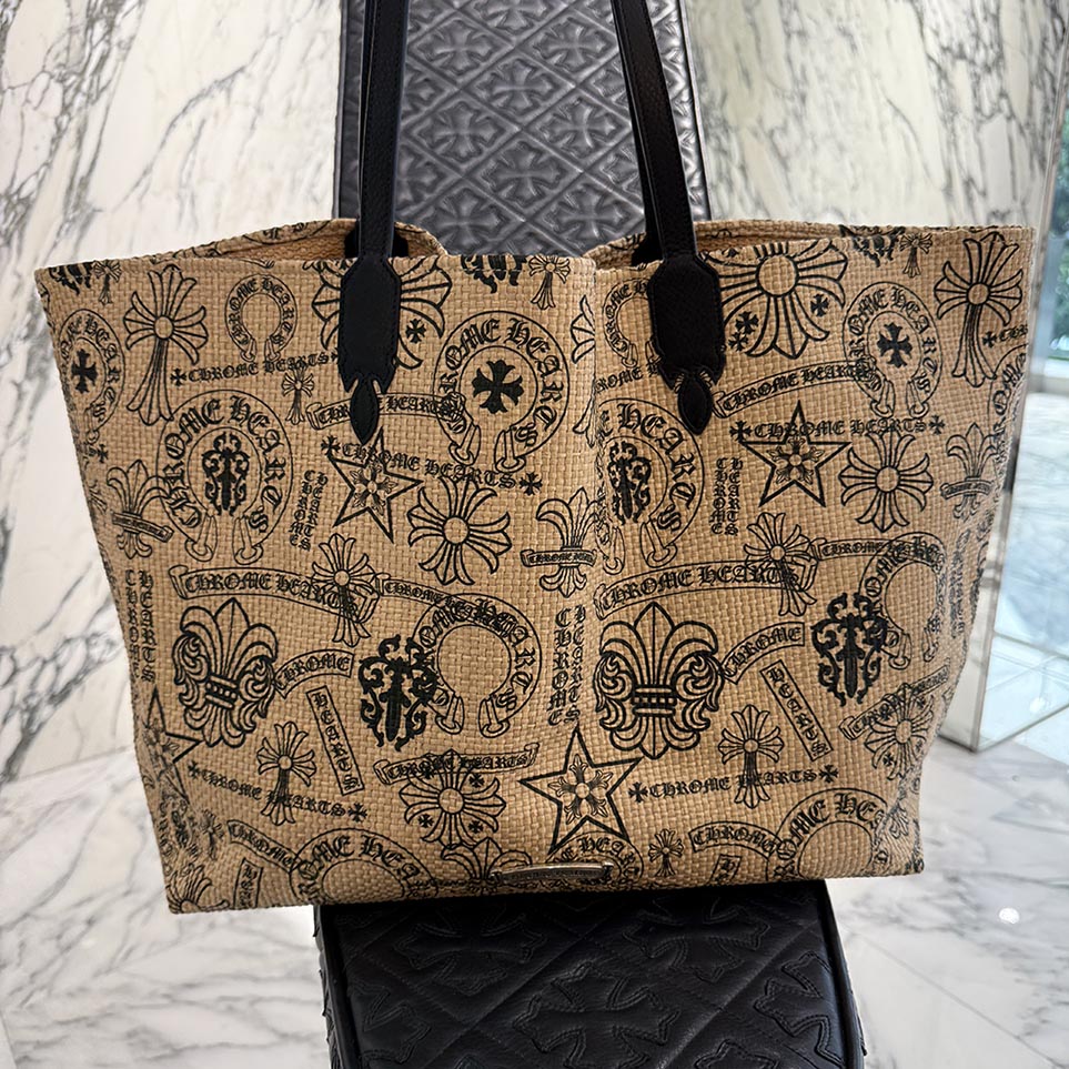 CHROME HEARTS MIAMI Limited Multi Logo Large Beaches Bag クロムハーツ マイアミ限定 マルチロゴ ラージ ビーチバッグ