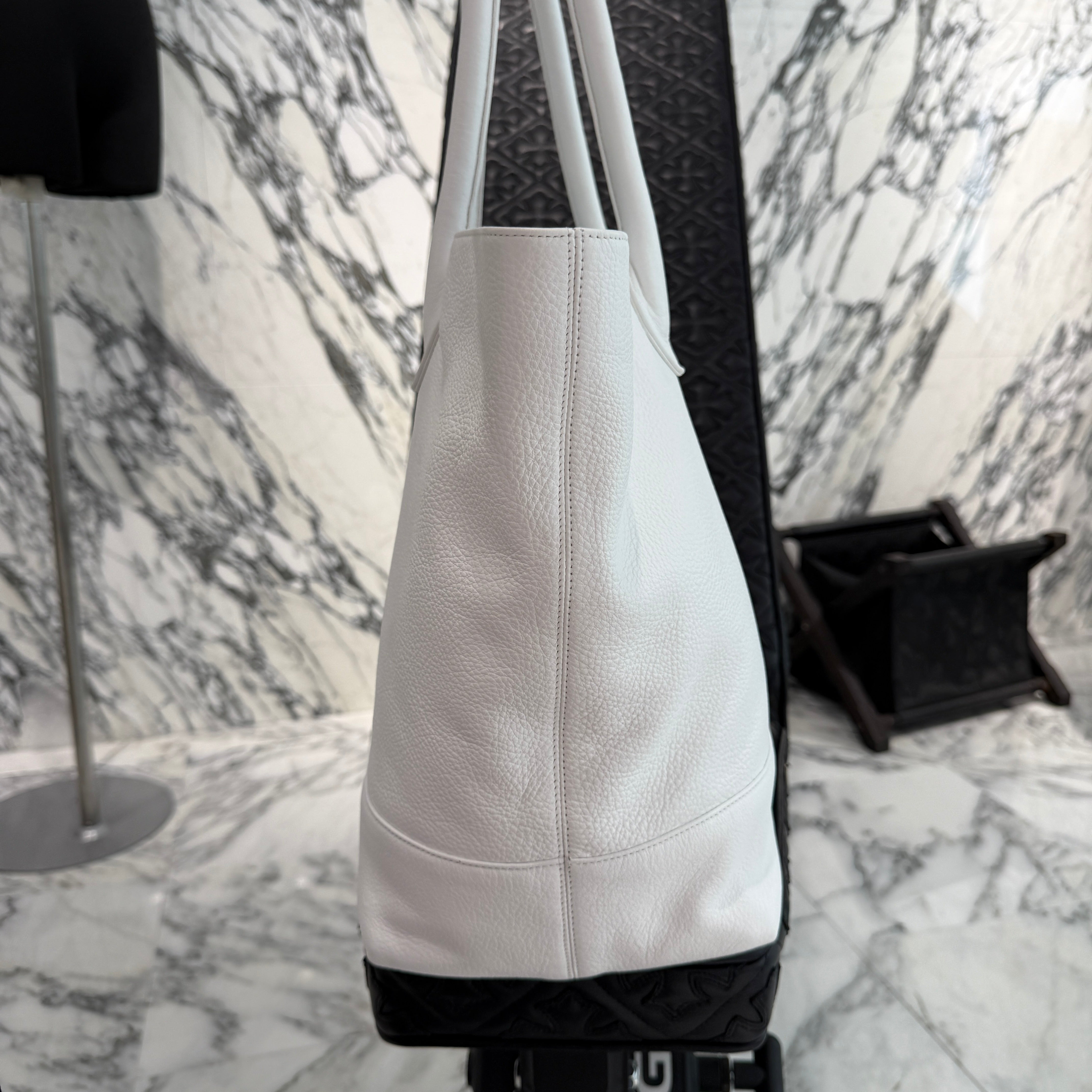 CHROME HEARTS STAR Patch Leather Tote Bag クロムハーツ スターパッチ レザートートバッグ