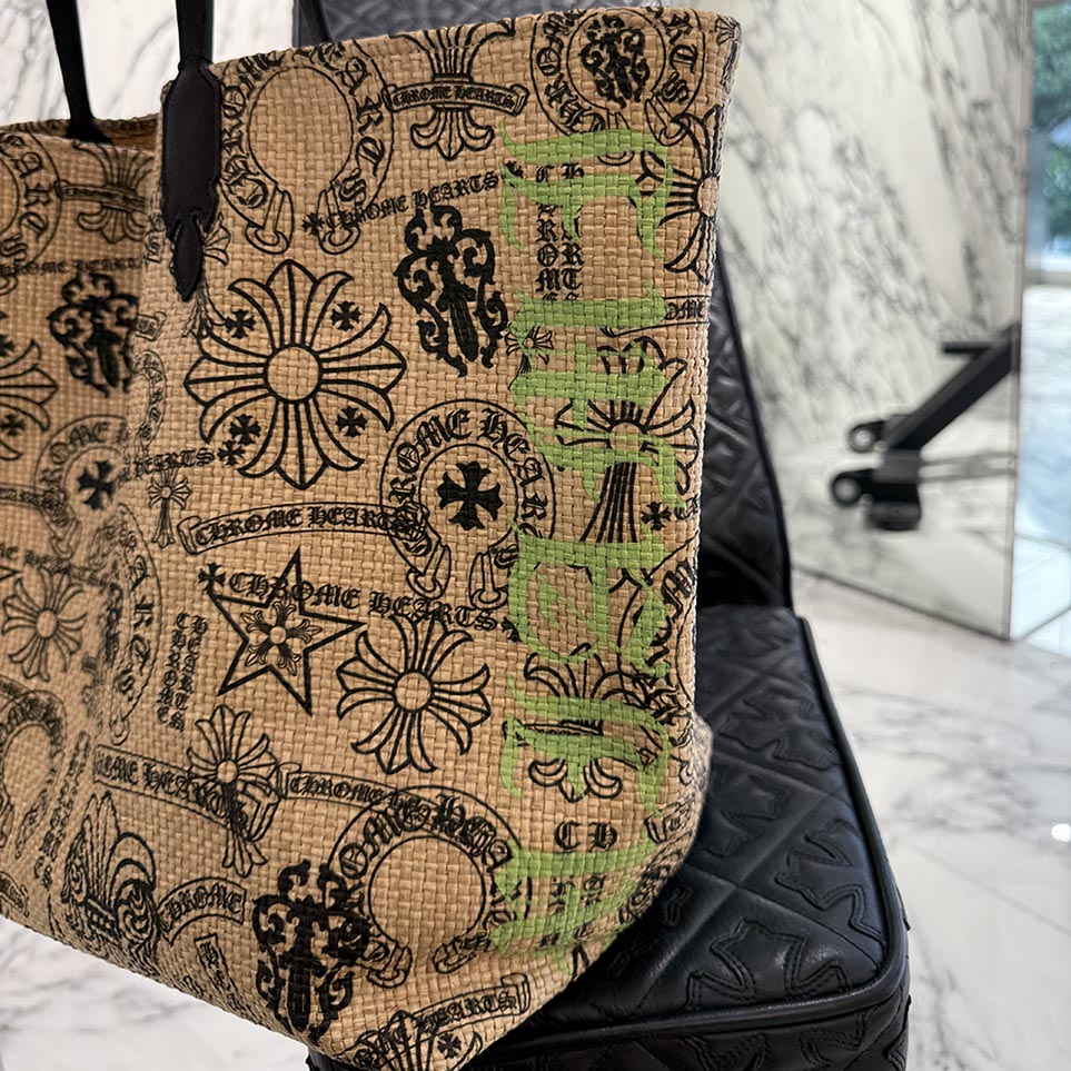 CHROME HEARTS MIAMI Limited Multi Logo Large Beaches Bag クロムハーツ マイアミ限定 マルチロゴ ラージ ビーチバッグ