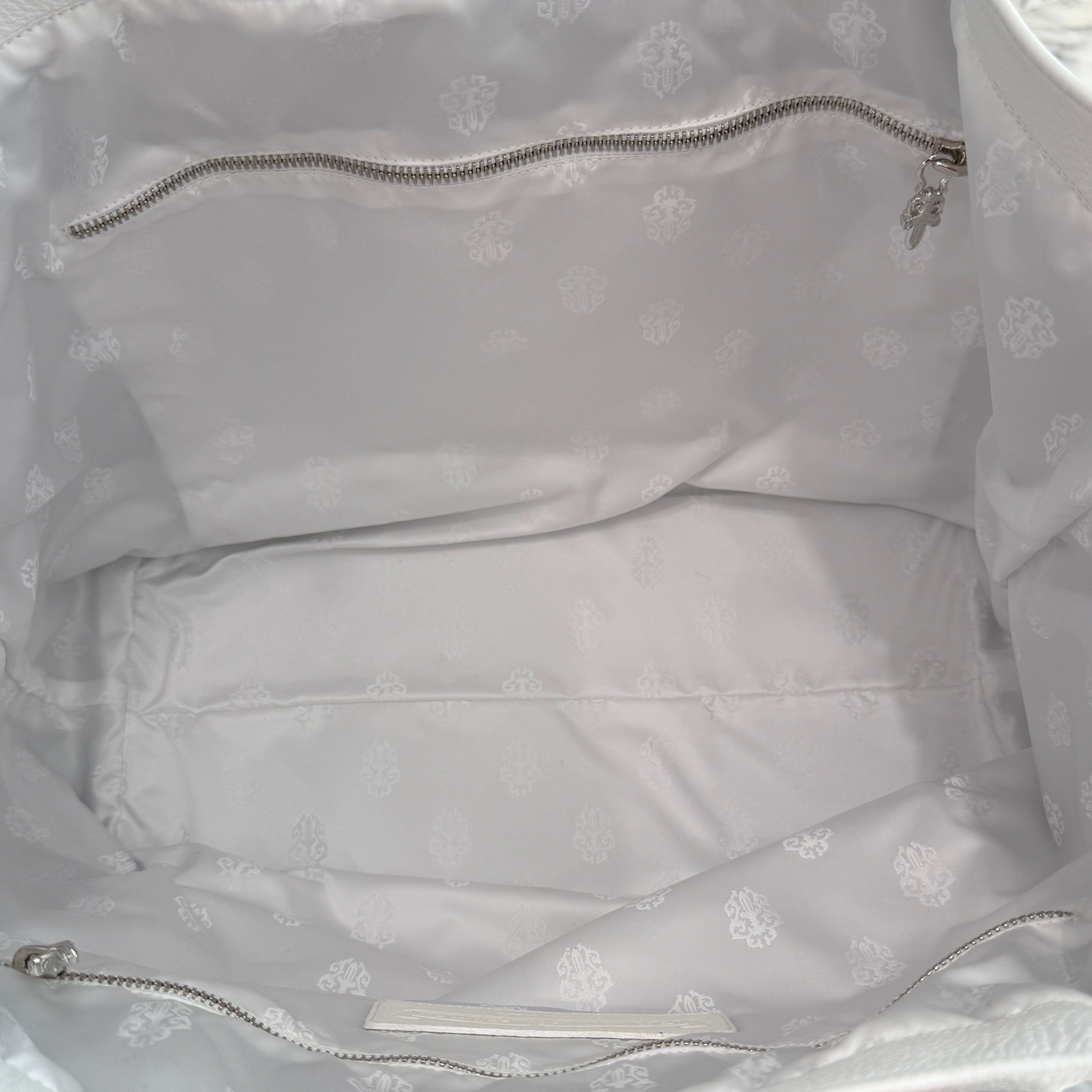 CHROME HEARTS STAR Patch Leather Tote Bag クロムハーツ スターパッチ レザートートバッグ