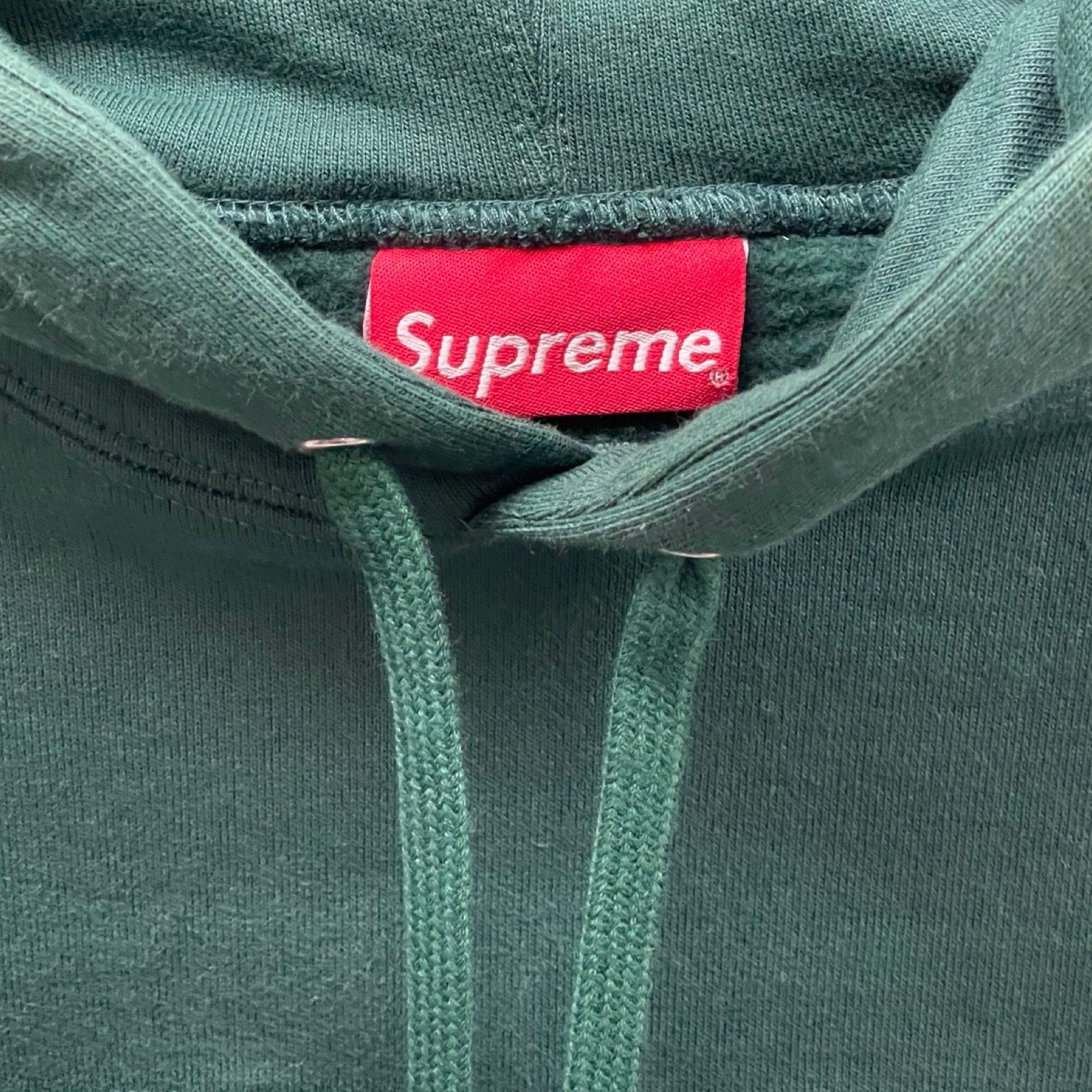 Supreme 2019SS Chest Stripe Logo Hooded Sweat Shirt Size M