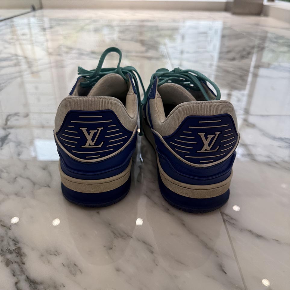 LOUIS VUITTON 2022AW LV Trainer Line Sneakers FD0212 Size 7