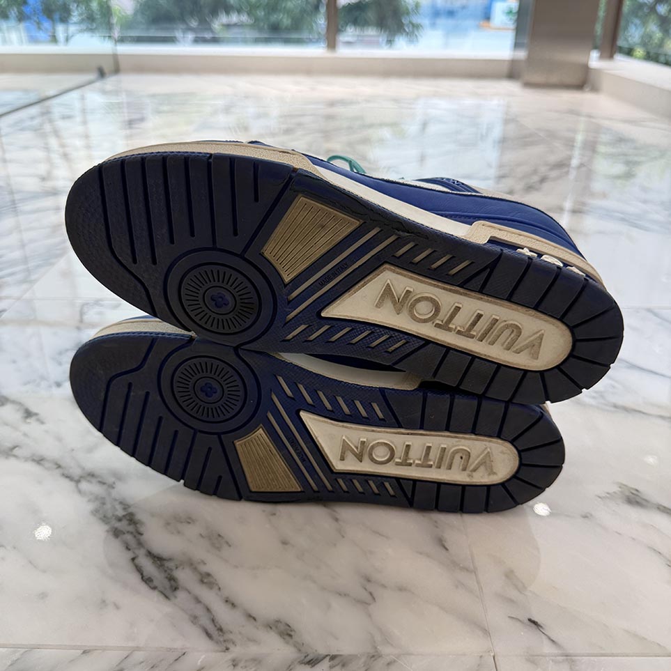 LOUIS VUITTON 2022AW LV Trainer Line Sneakers FD0212 Size 7
