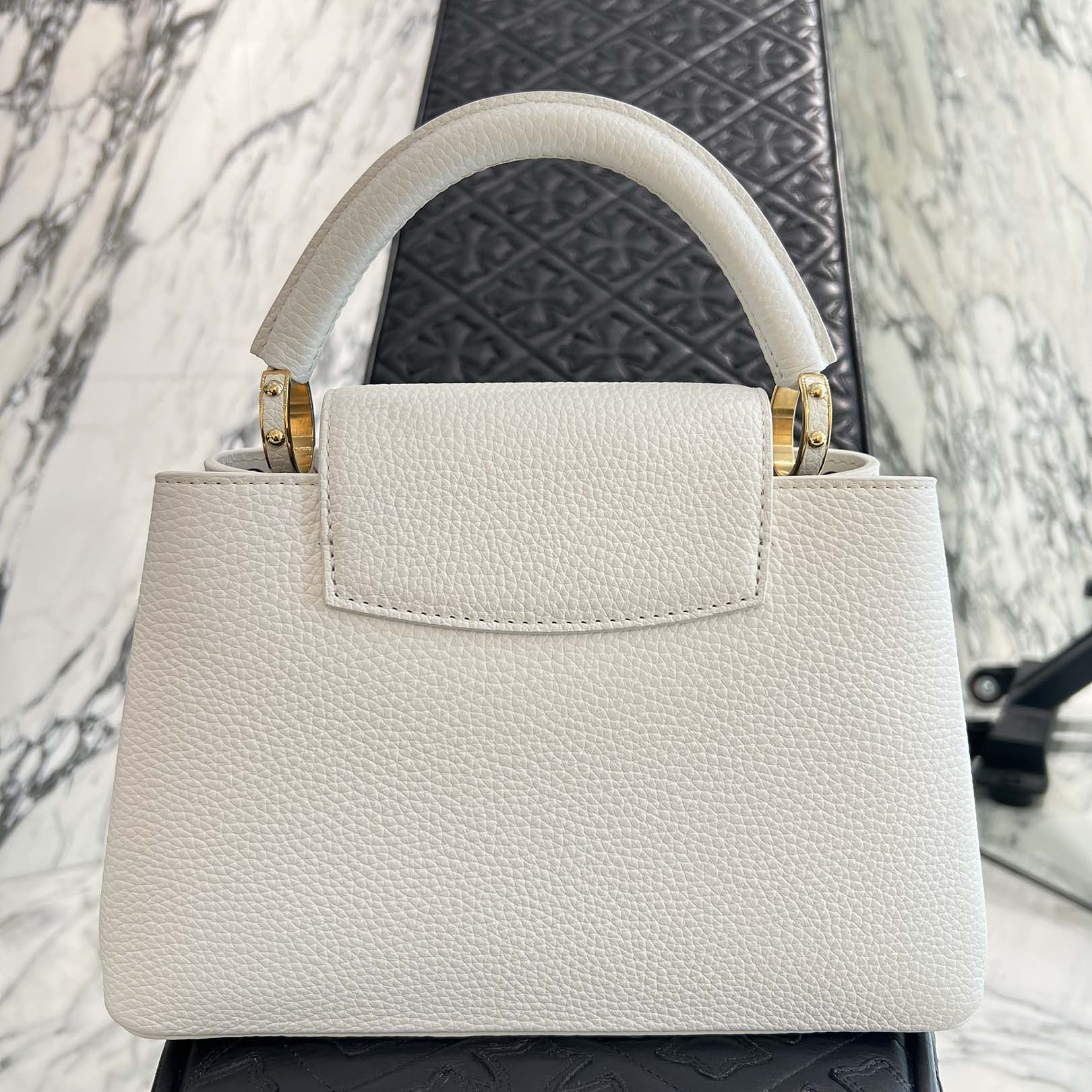 LOUIS VUITTON × Takashi Murakami 2025SS Capucines BB "Blanc" M13253 ルイヴィトン × 村上隆 カプシーヌ BB "ブラン"