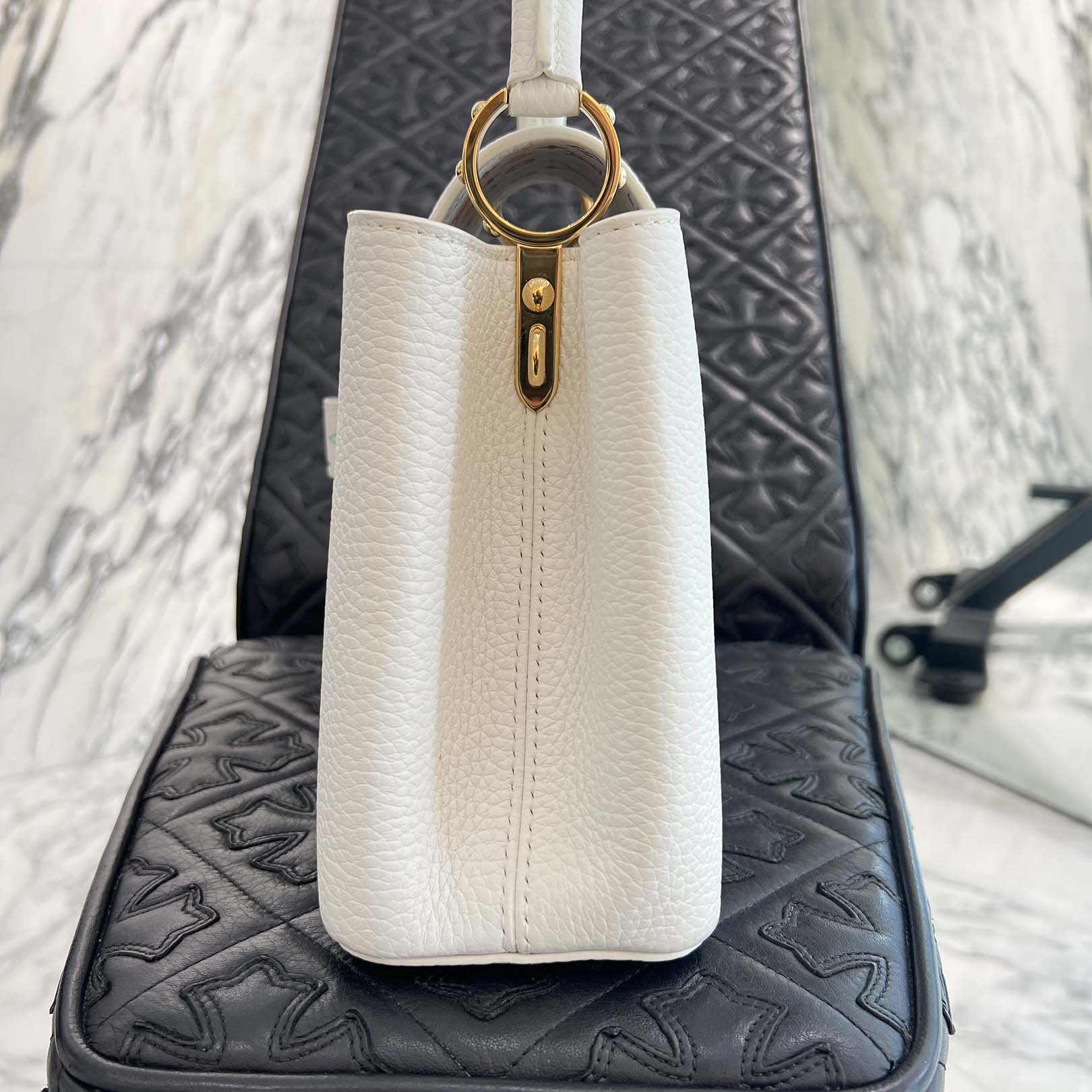 LOUIS VUITTON × Takashi Murakami 2025SS Capucines BB "Blanc" M13253 ルイヴィトン × 村上隆 カプシーヌ BB "ブラン"