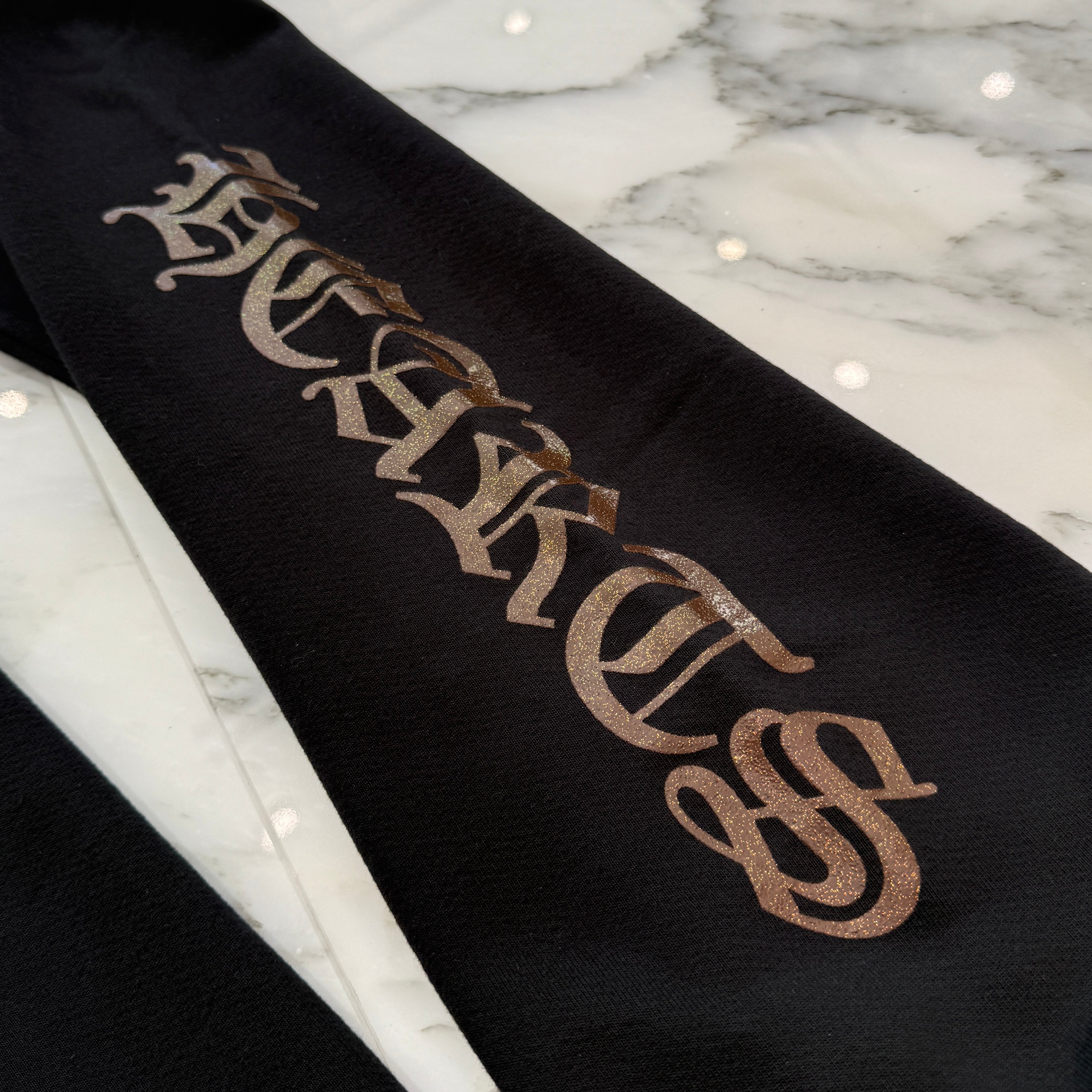 CHROME HEARTS 1998 Glitter Horseshoe Sweat Long Pants Size S クロムハーツ 1998 グリッターホースシュー スウェットロングパンツ サイズS