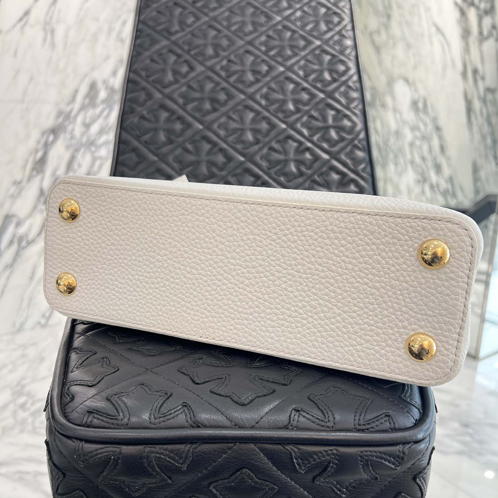 LOUIS VUITTON × Takashi Murakami 2025SS Capucines BB "Blanc" M13253 ルイヴィトン × 村上隆 カプシーヌ BB "ブラン"