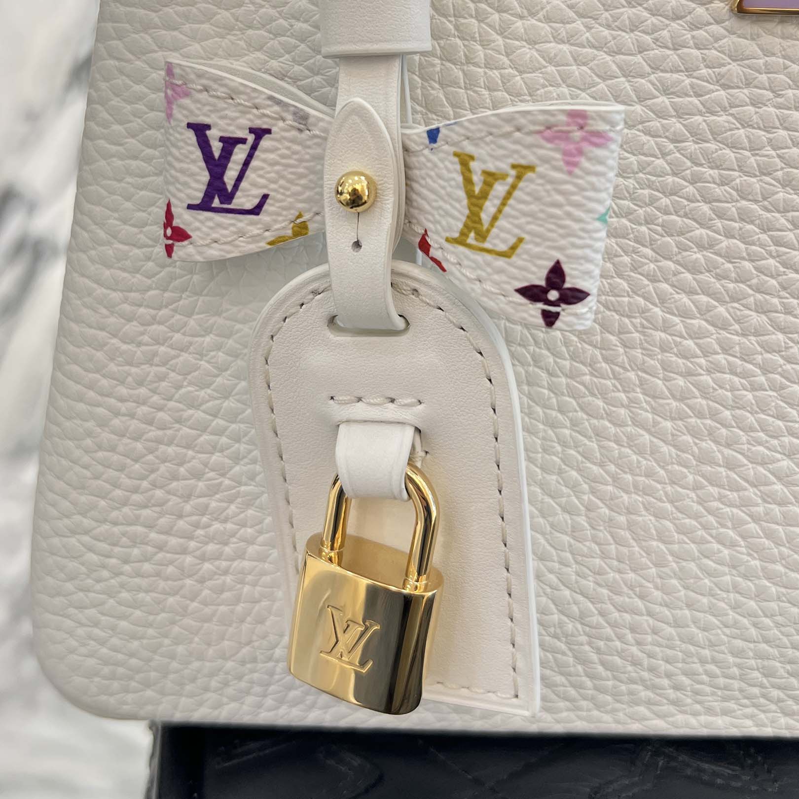LOUIS VUITTON × Takashi Murakami 2025SS Capucines BB "Blanc" M13253 ルイヴィトン × 村上隆 カプシーヌ BB "ブラン"