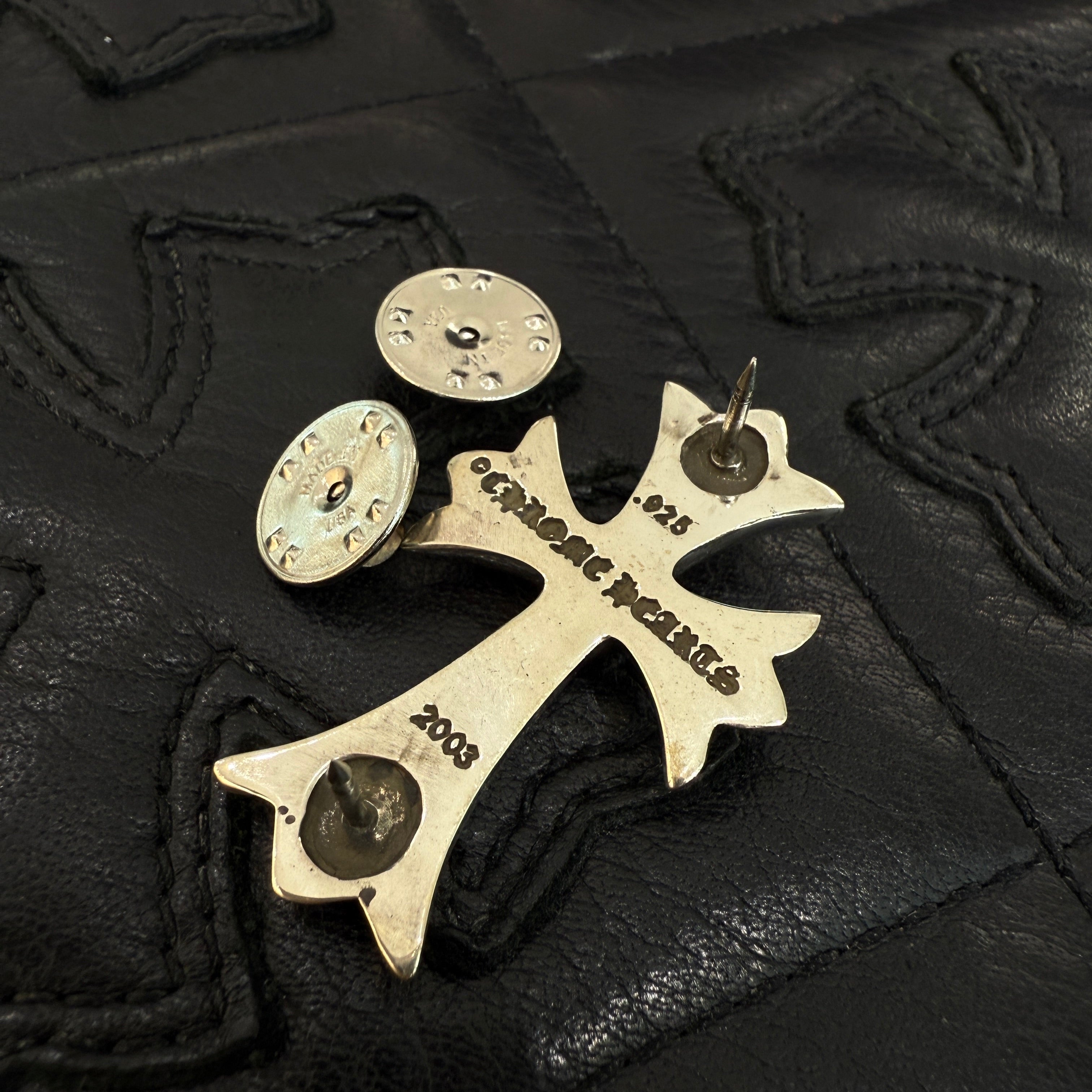 CHROME HEARTS Small CH Cross Pins クロムハーツ スモール CHクロス ピンズ